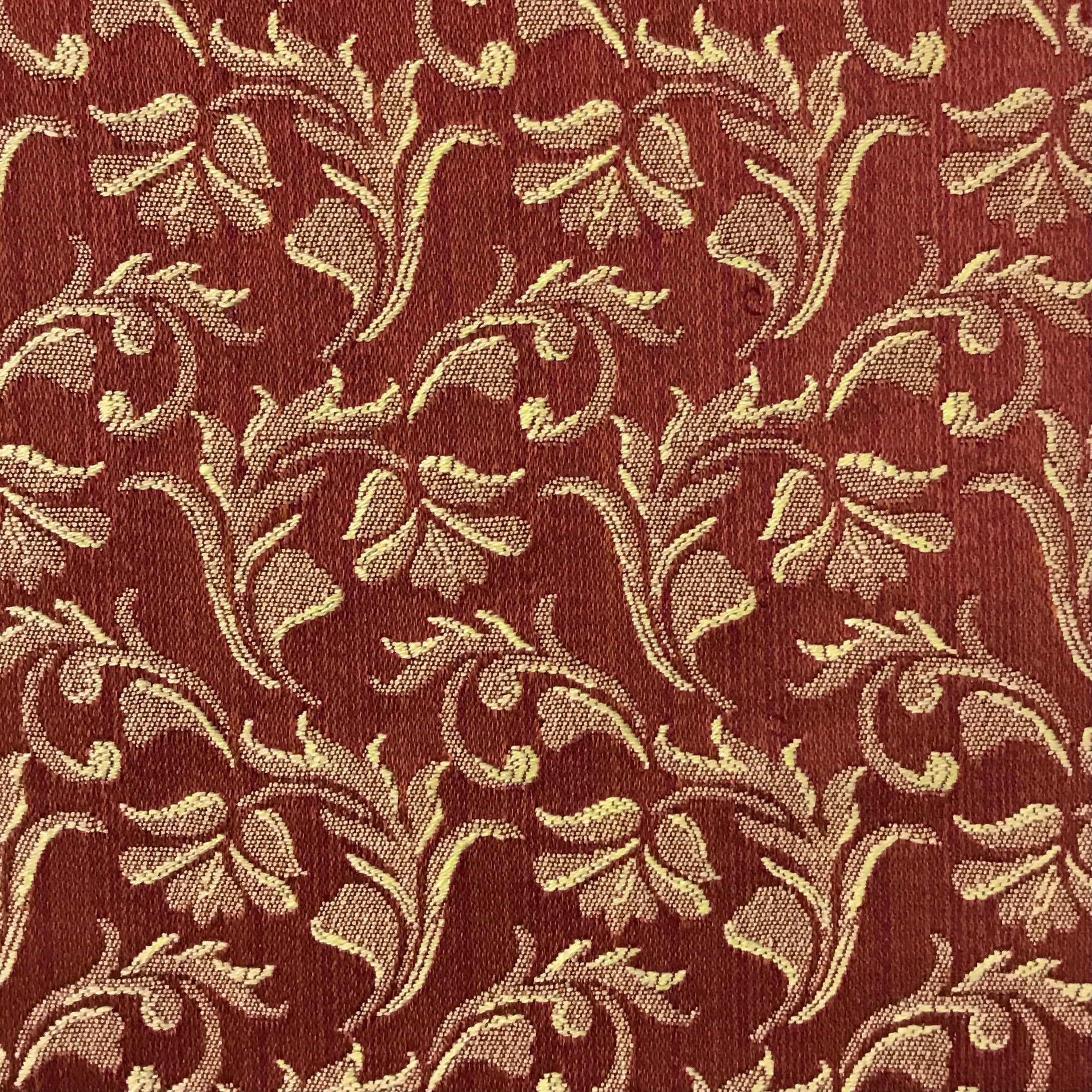 Jacquard in Floral Vine – Ideal for Upholstery & Chairs (Vintage Bloom)