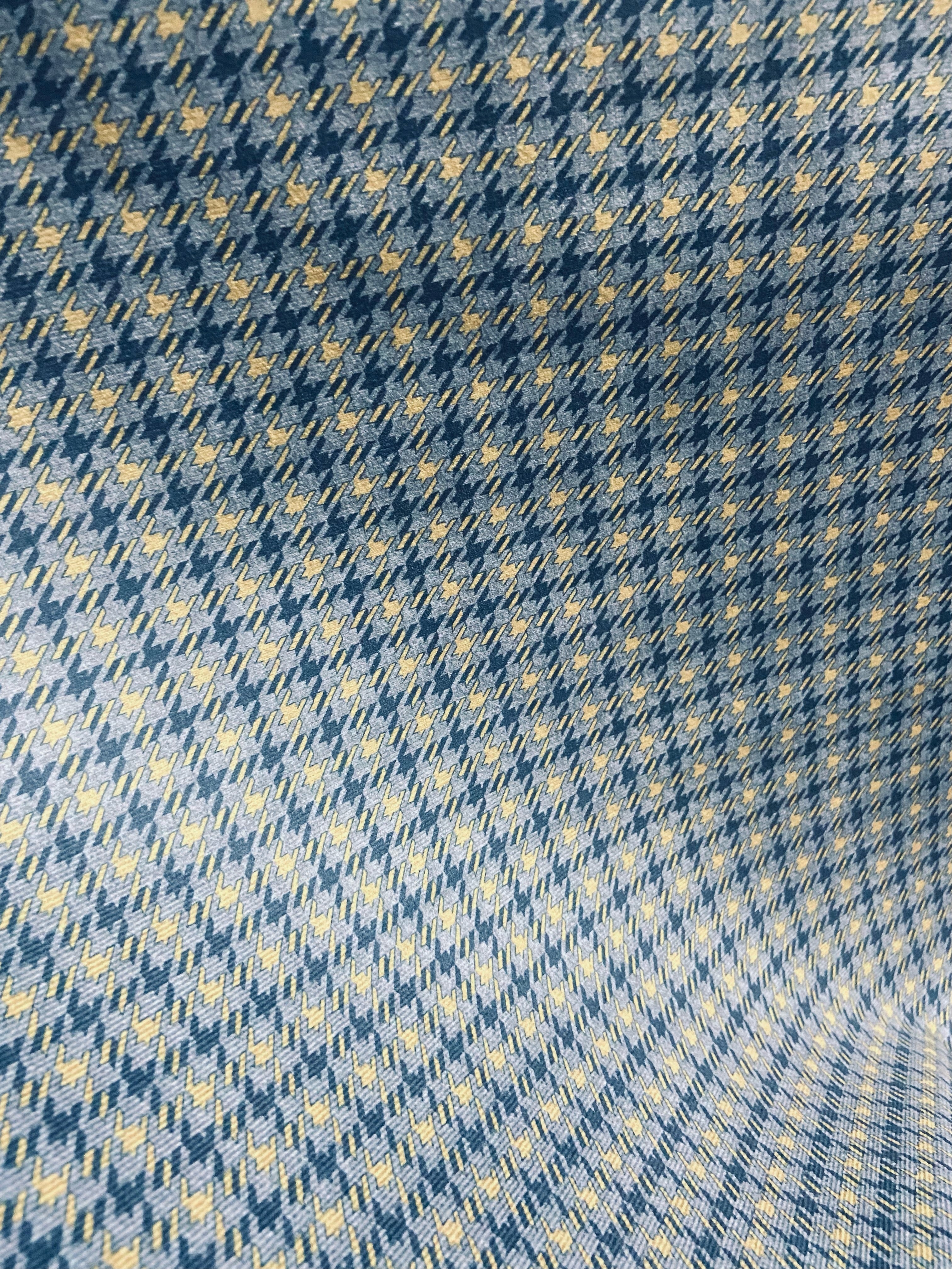Velvet in Houndstooth Upholstery