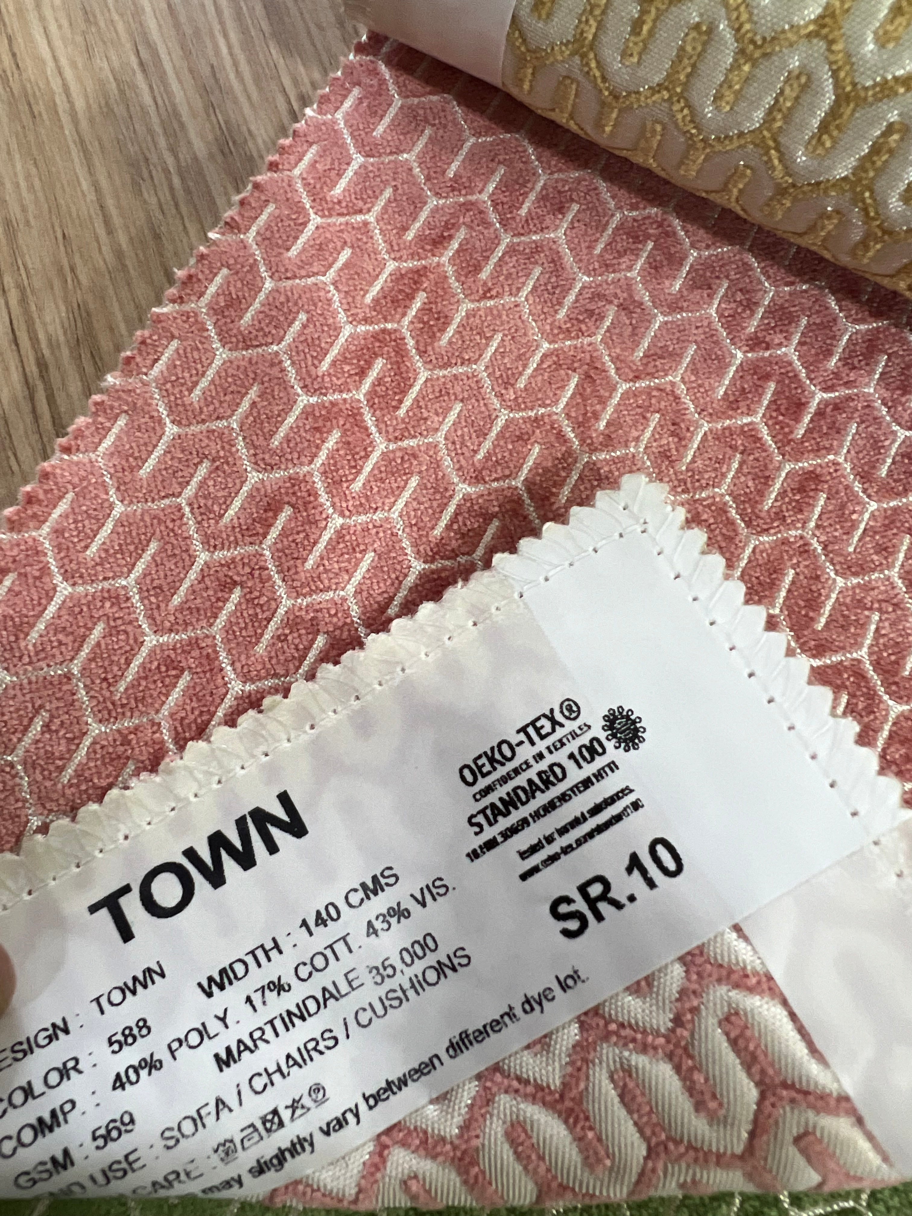 Chenille-Jacquard in Plain Self Design -  Sofa Upholstery (Urban Weave)