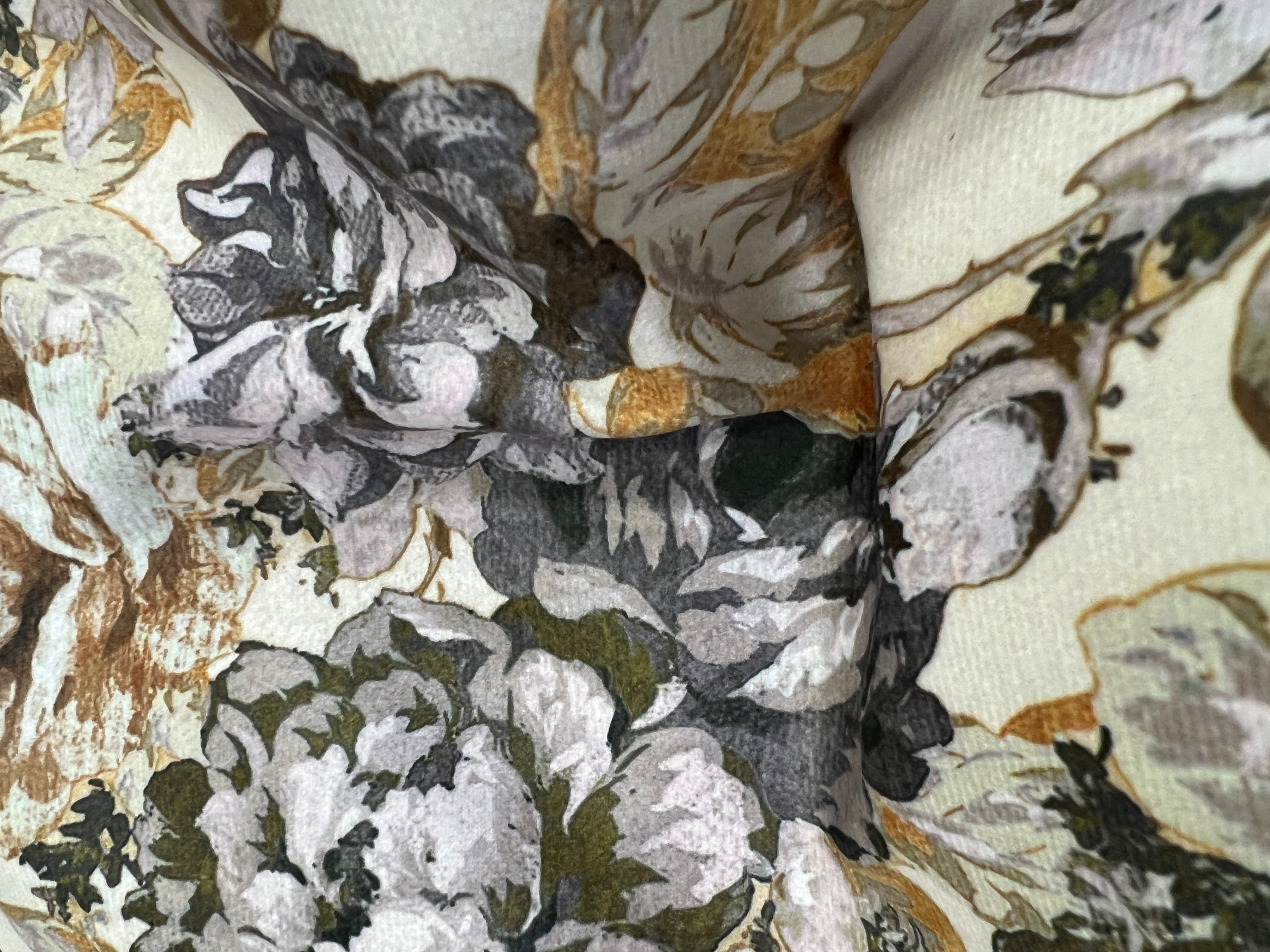 Velvet in Vintage French Floral –  Upholstery & Drapery (Paris Bloom)