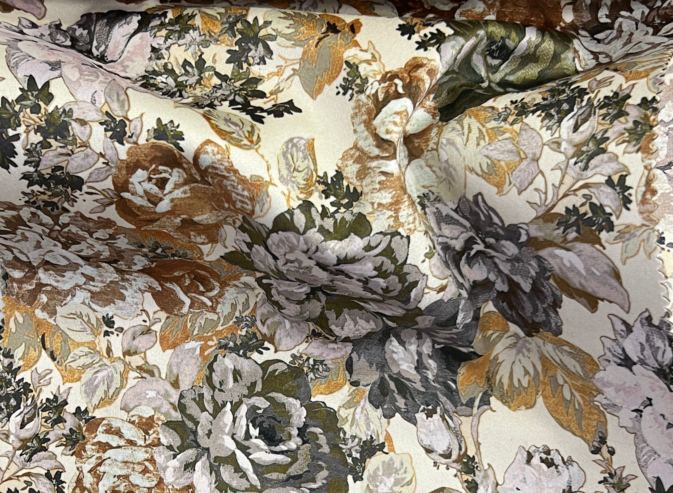 Velvet in Vintage French Floral –  Upholstery & Drapery (Paris Bloom)