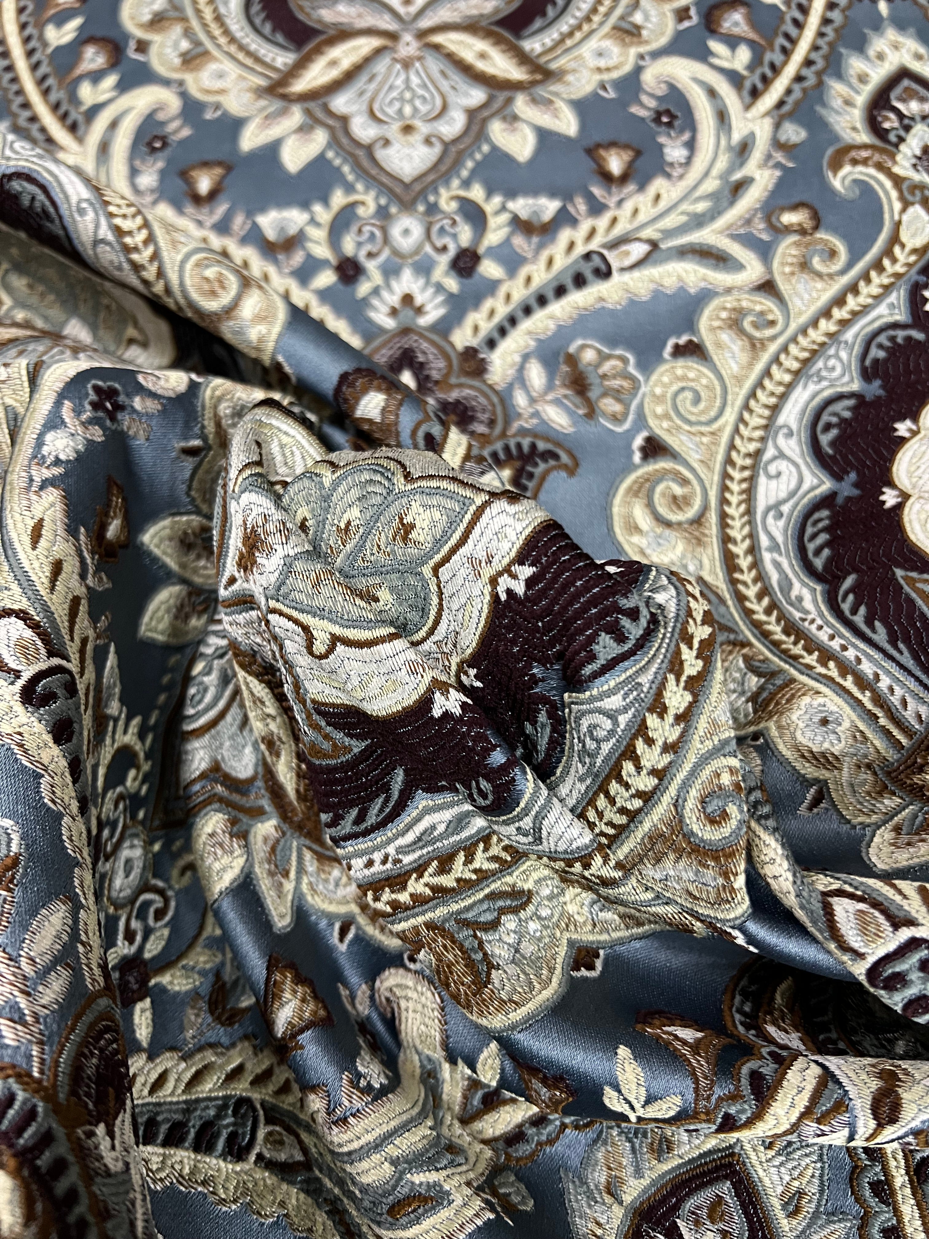 Jacquard in Majestic Damask - Dining Chairs (Regal Tapestry)