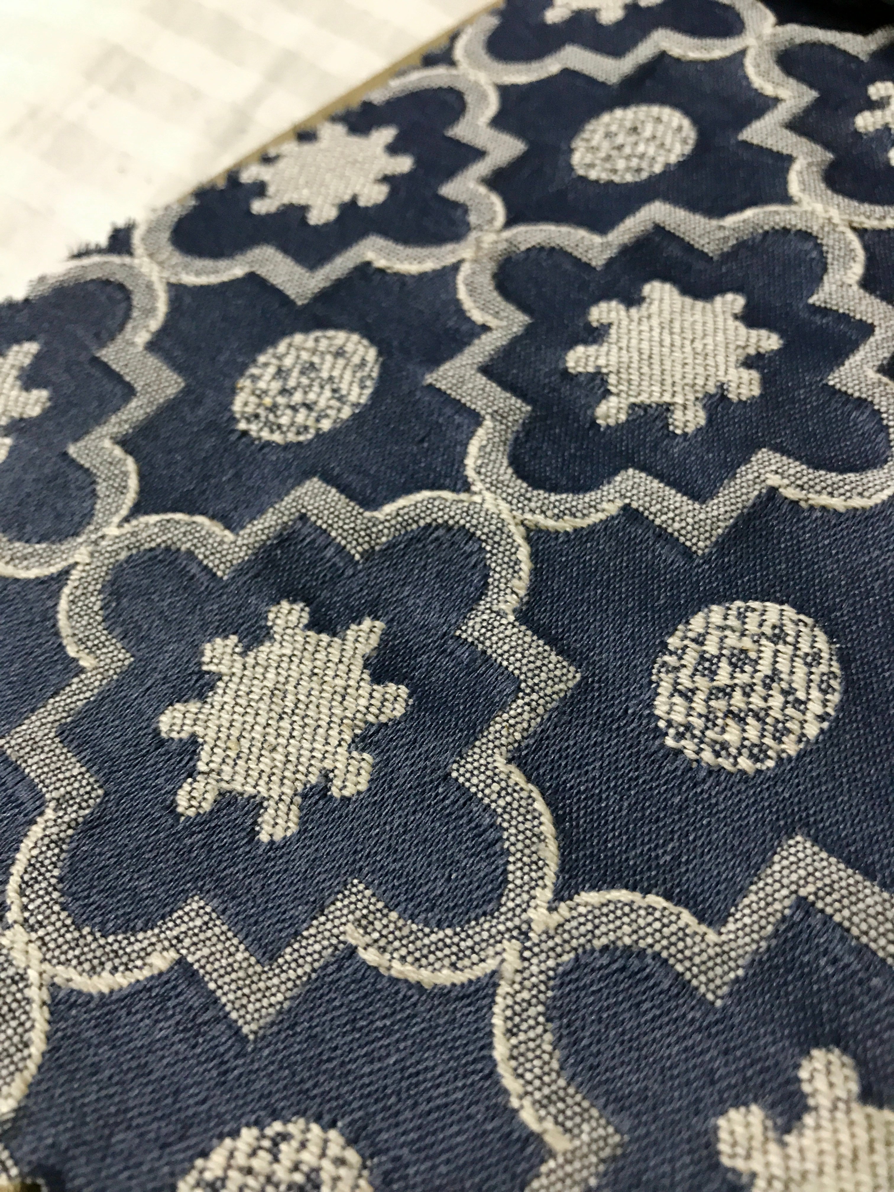 Jacquard in Moroccan Lattice –  Upholstery & Décor (Casbah Charm)