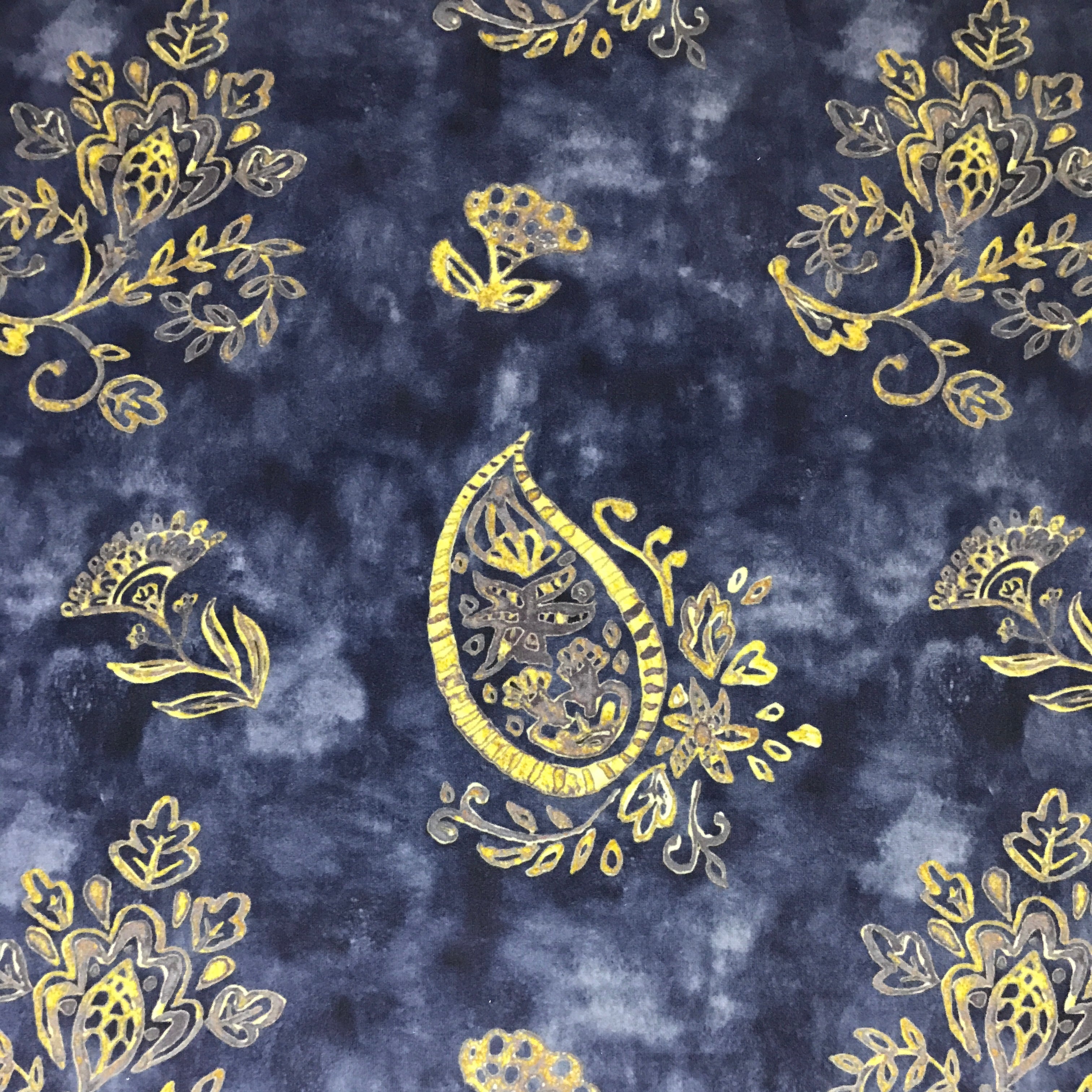 Velvet in Paisley Curtains, Chair Covers & Table Runners