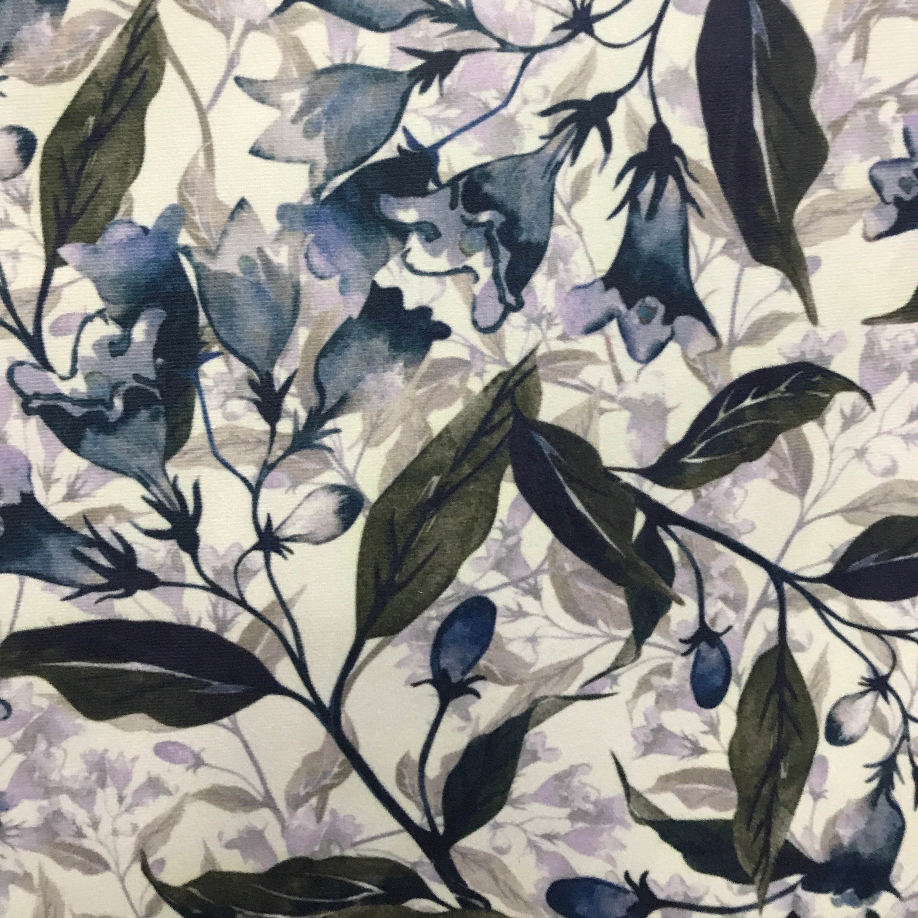 Velvet in Floral Ideal for Sofa, Curtains & Cushions