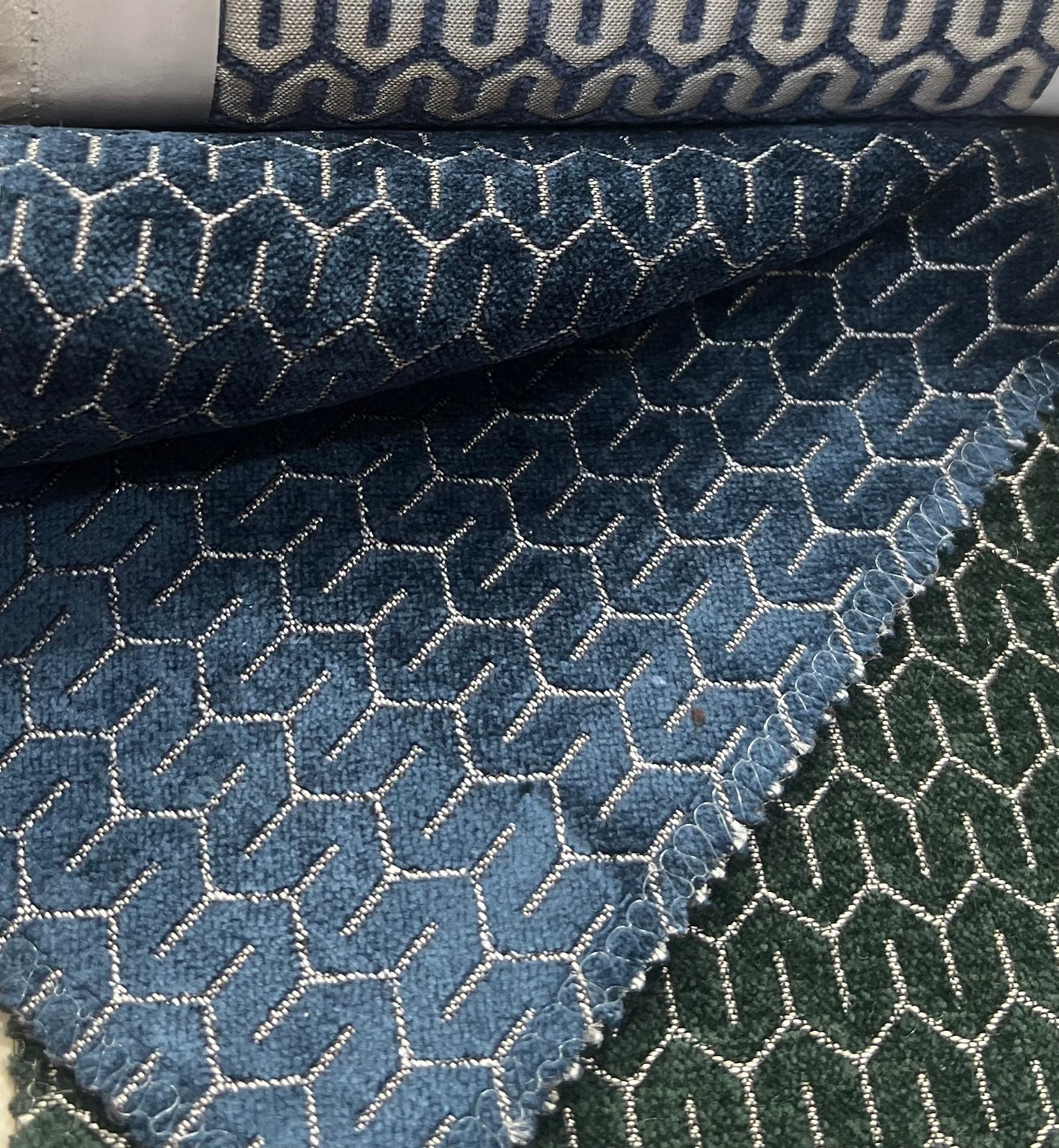 Chenille-Jacquard in Plain Self Design -  Sofa Upholstery (Urban Weave)