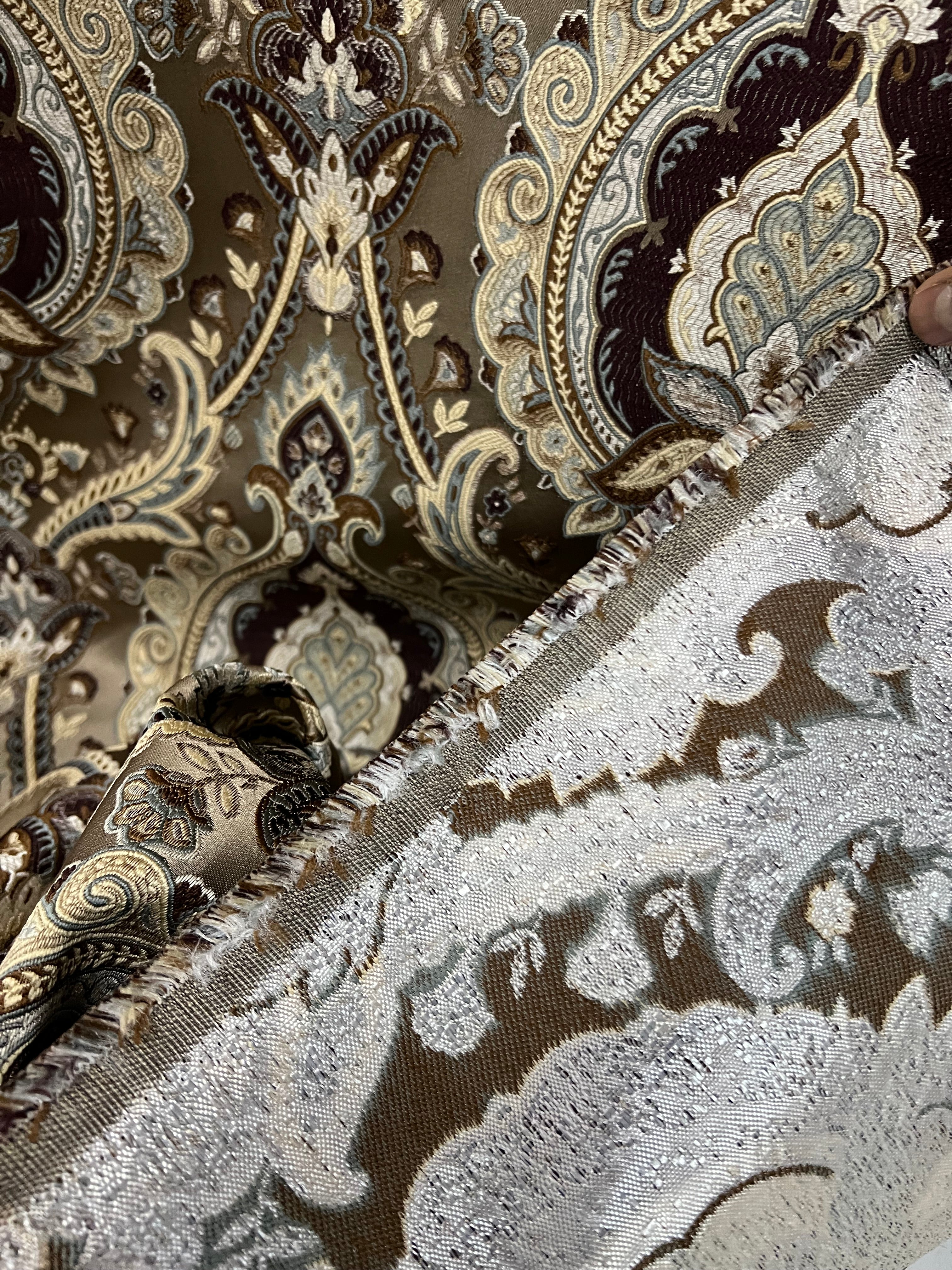 Jacquard in Majestic Damask - Dining Chairs (Regal Tapestry)