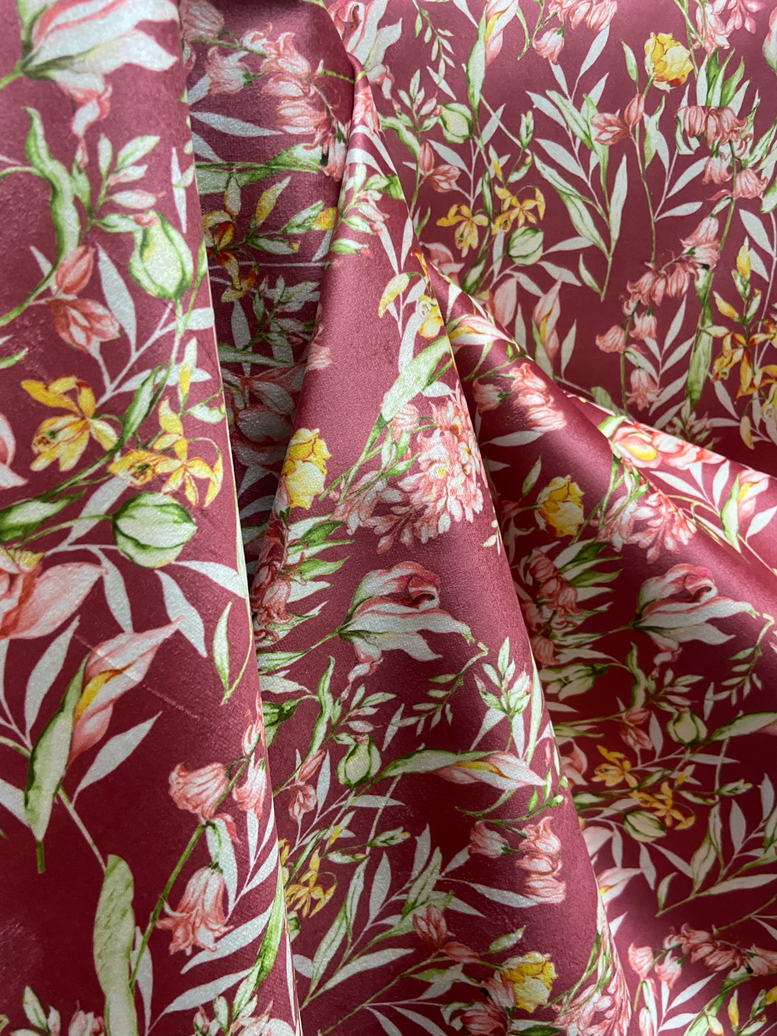 Velvet in Tropical Diwans & Table linen
