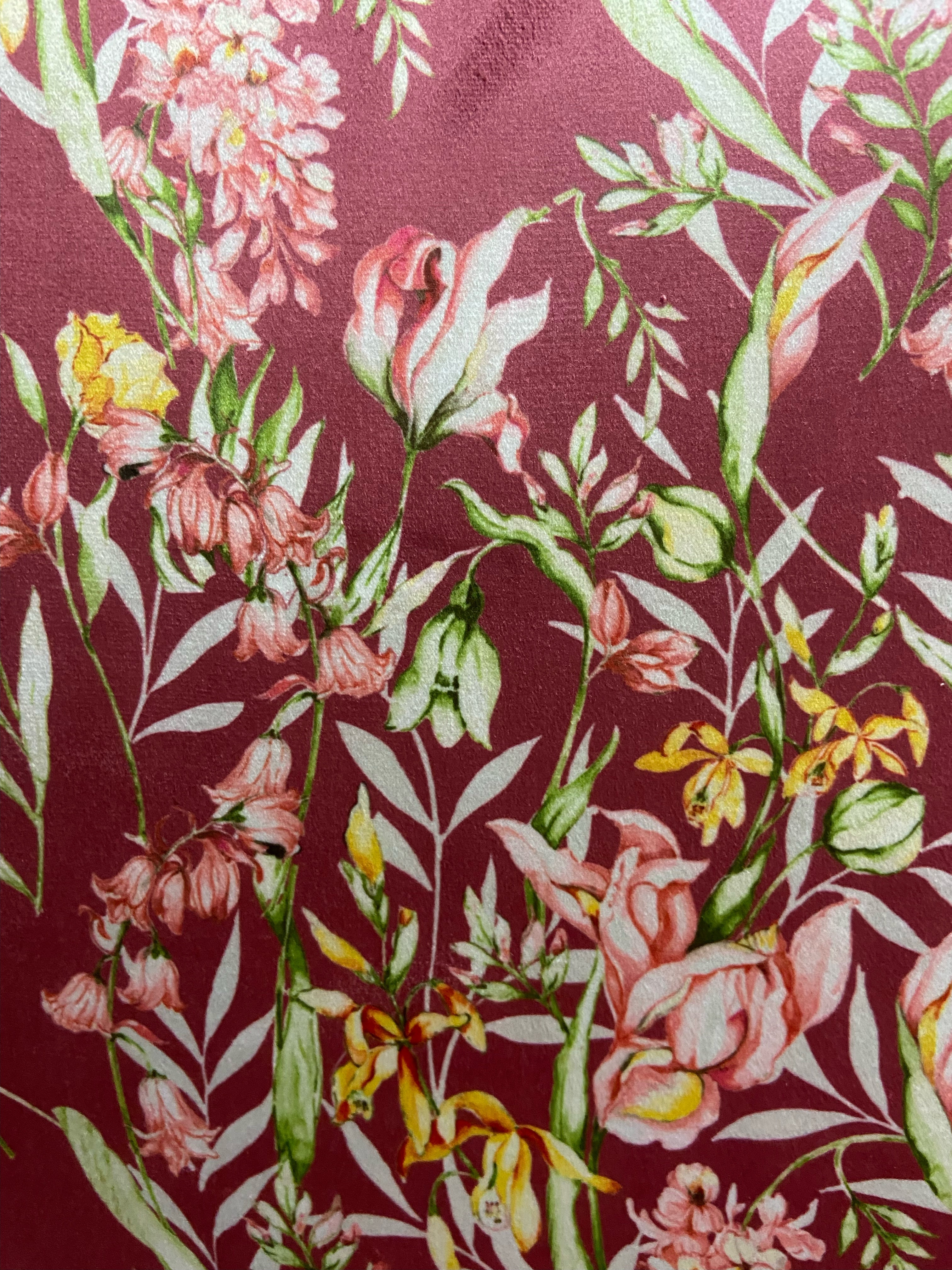 Velvet in Tropical Diwans & Table linen