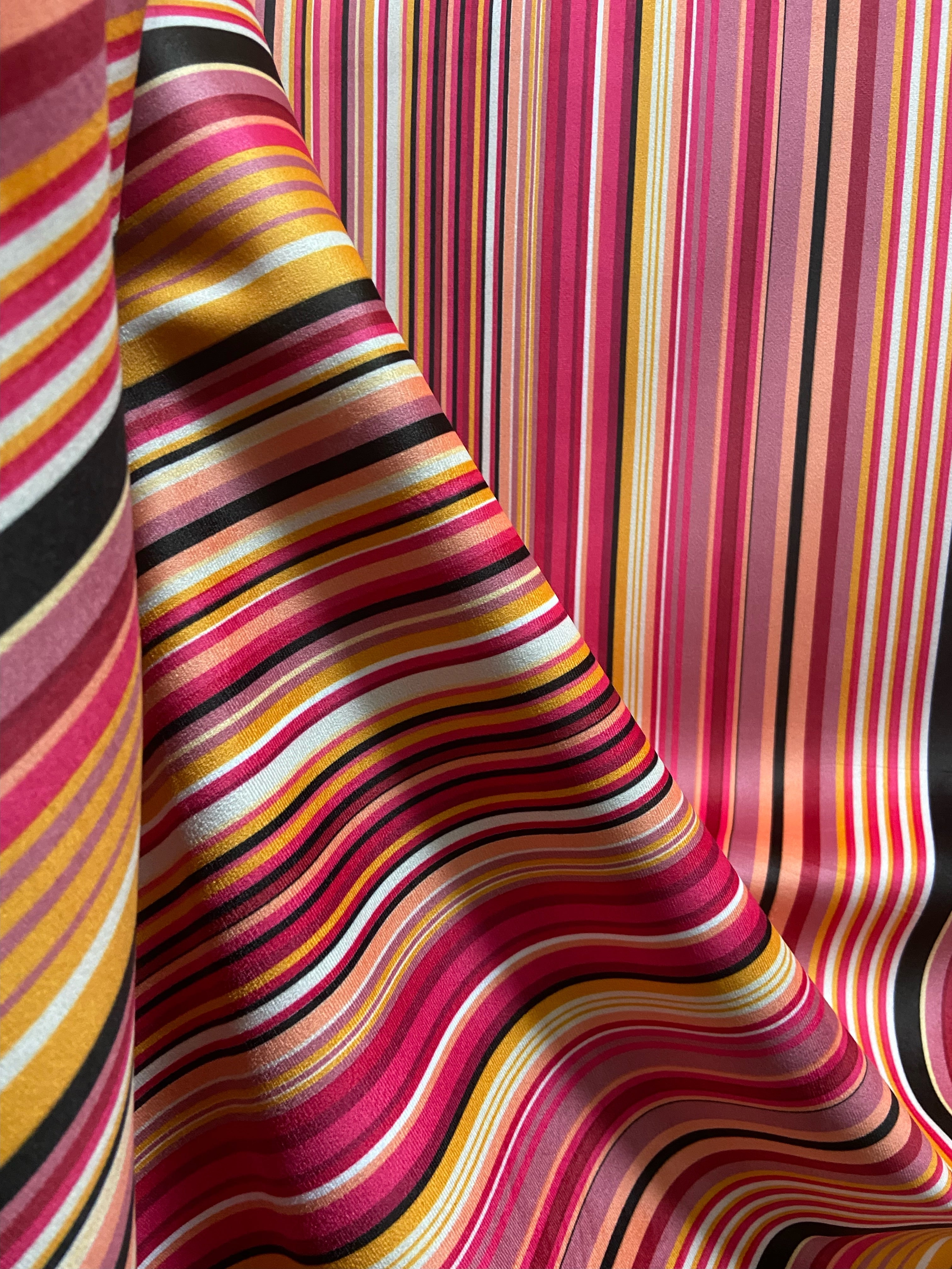 Velvet in Striped Upholstery & Cushions