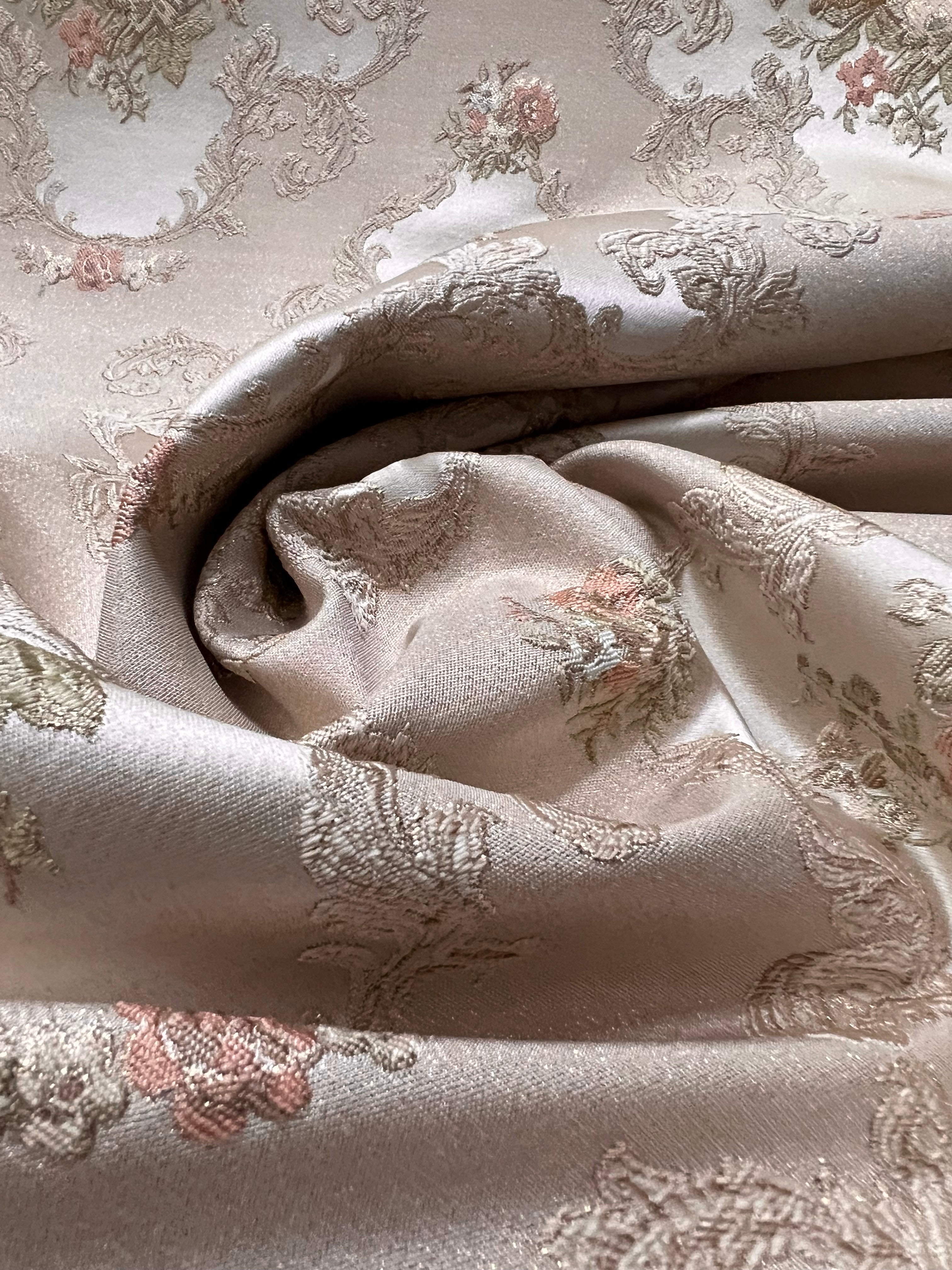 Jacquard in Victorian Floral Damask (Rococo Bloom)