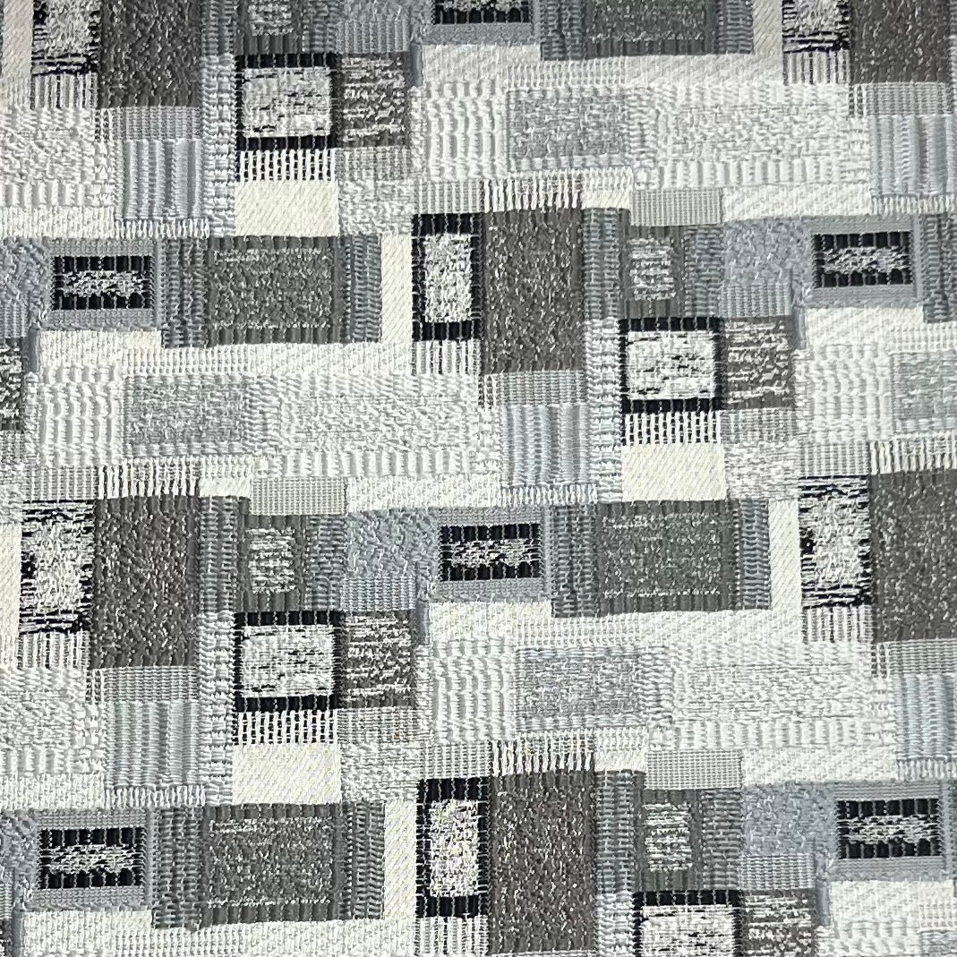 Jacquard Brocade in Abstract Rug – Ideal for Upholstery (Antique Charm)