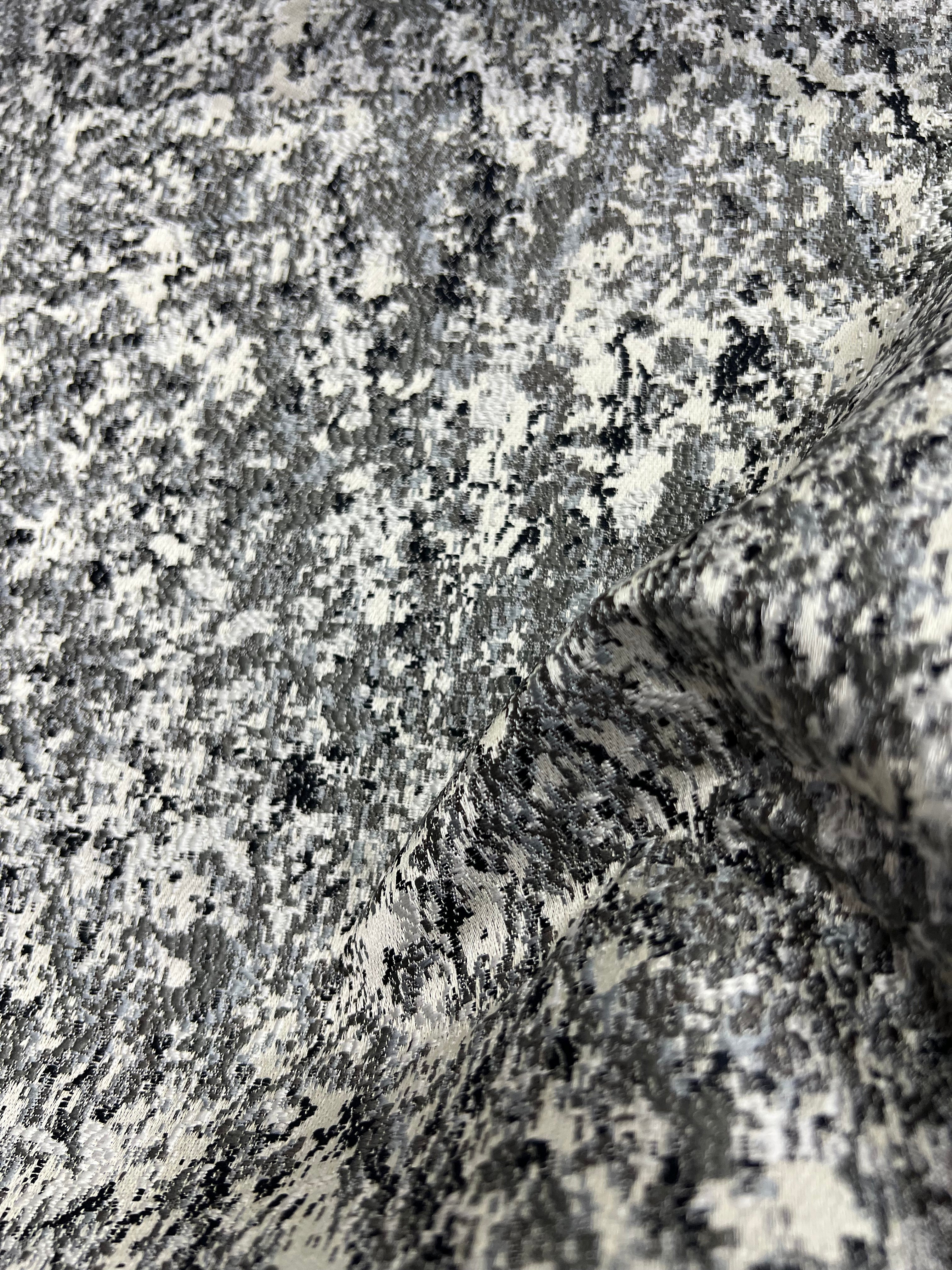 Jacquard Brocade in Abstract – Ideal for Upholstery & Curtains (Vintage Weave)