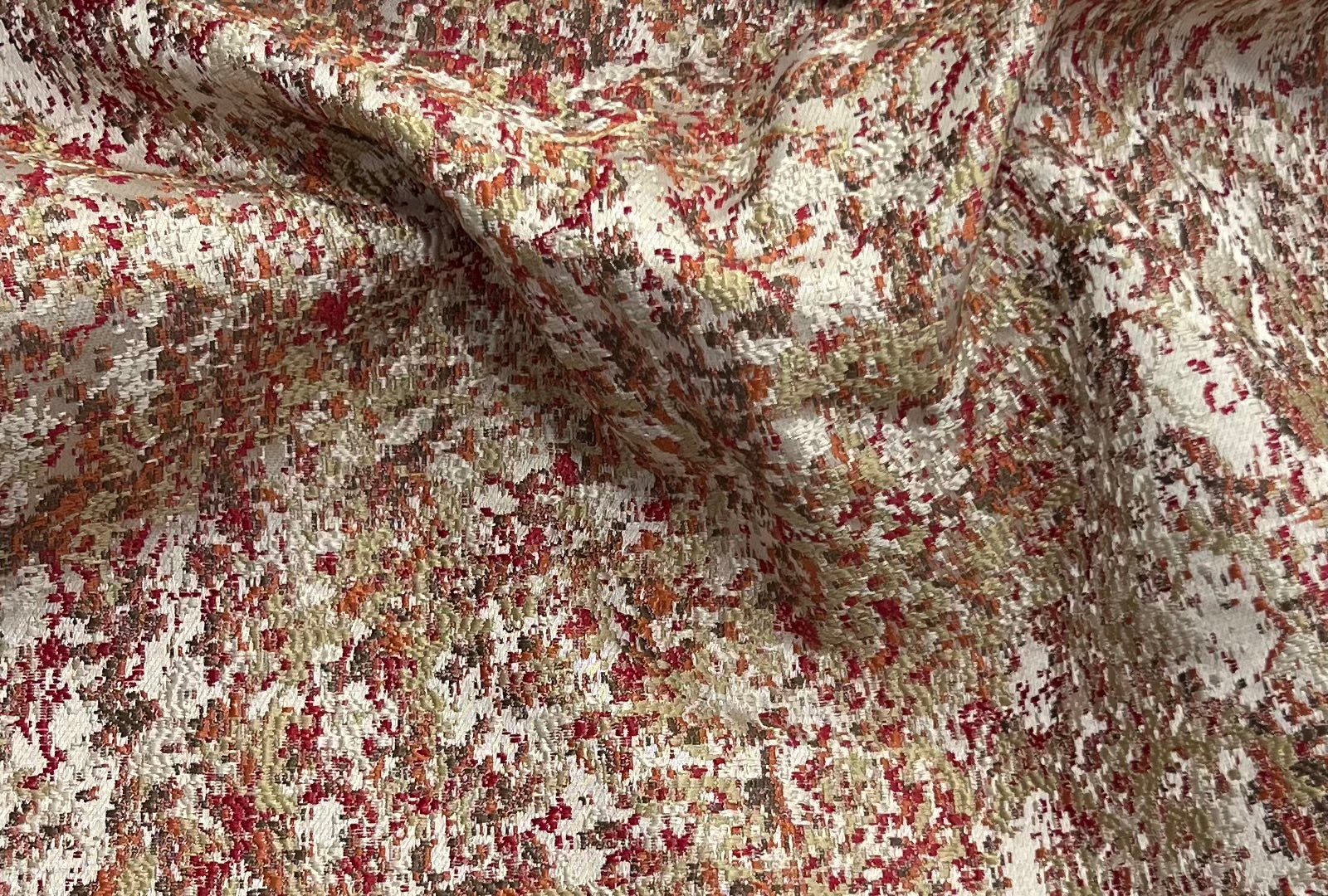 Jacquard Brocade in Abstract – Ideal for Upholstery & Curtains (Vintage Weave)