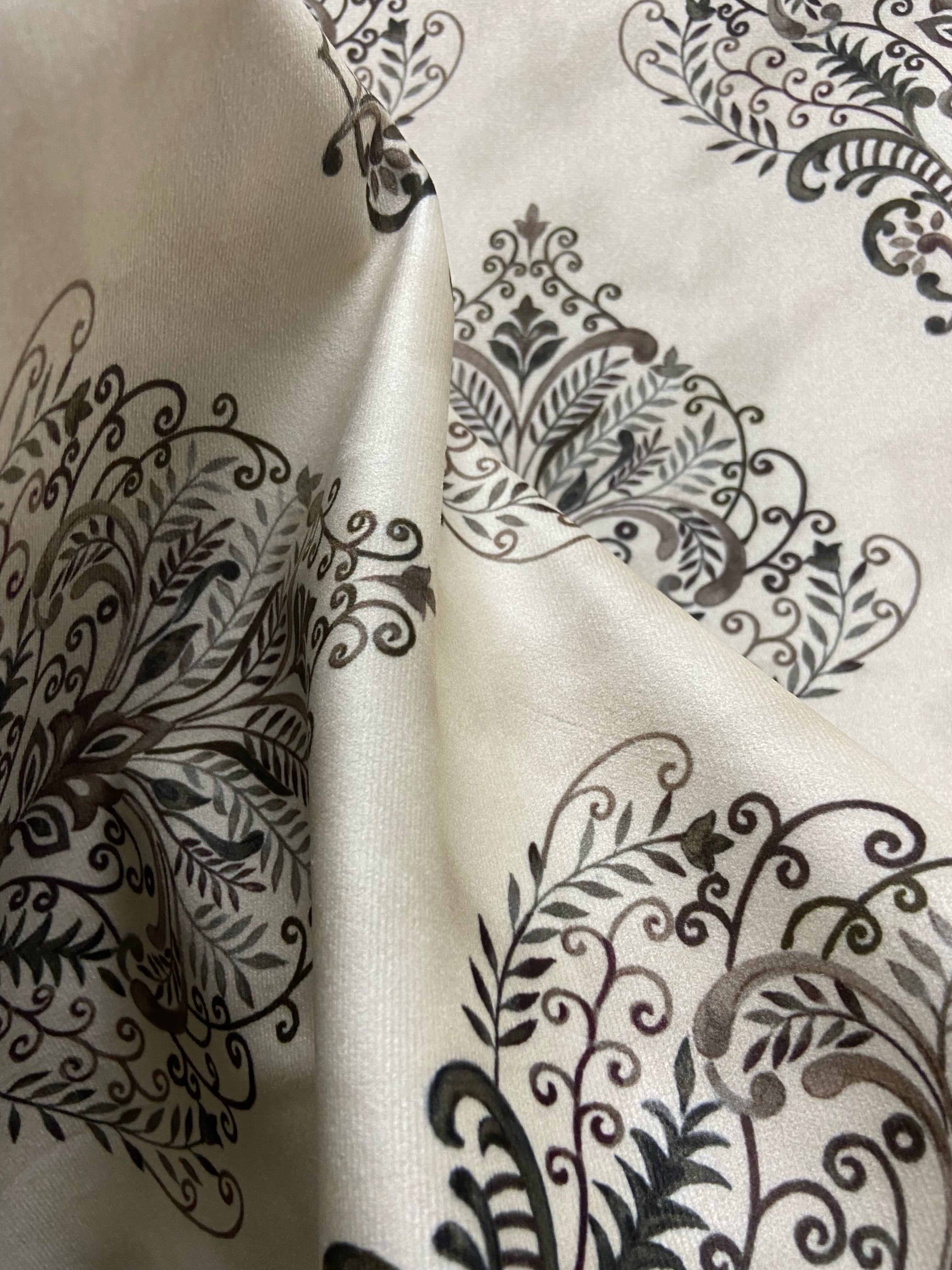 Velvet in Damask Motif  Sofas & Dining chairs