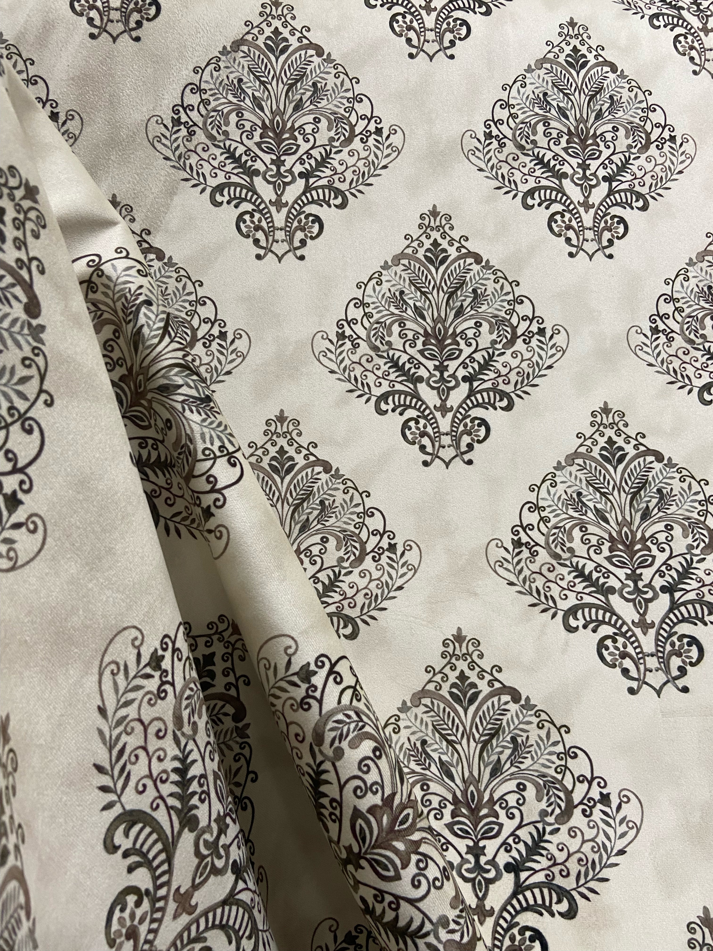 Velvet in Damask Motif  Sofas & Dining chairs