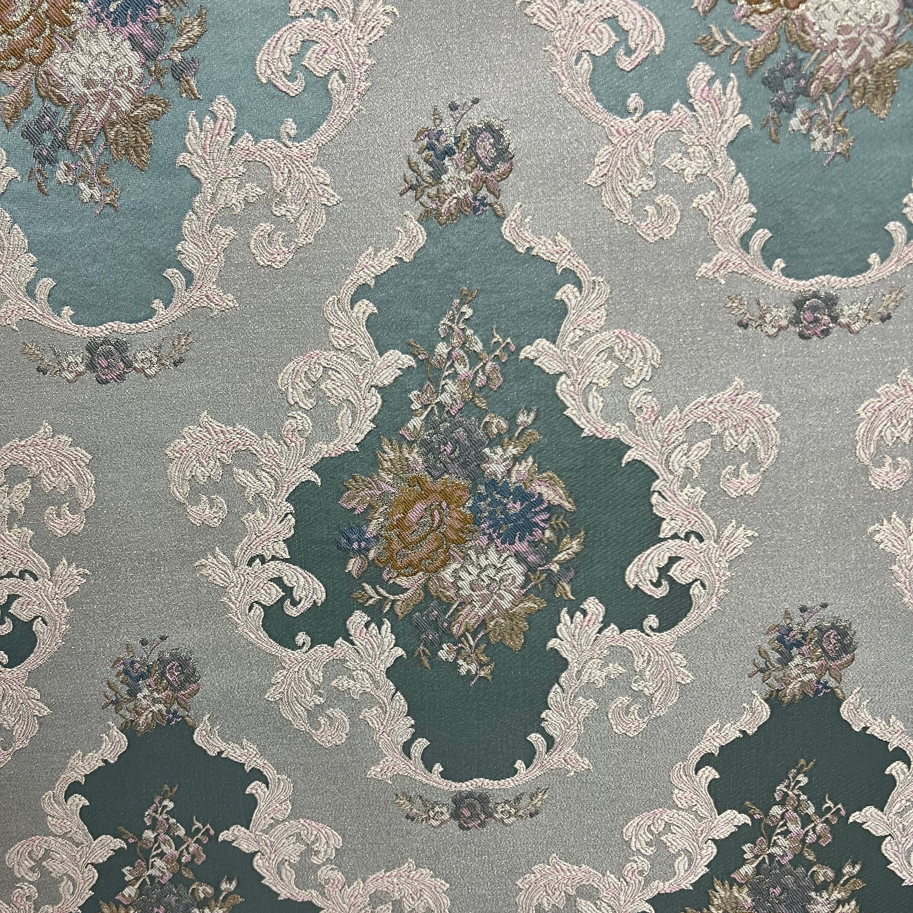 Jacquard in Victorian Floral Damask (Rococo Bloom)