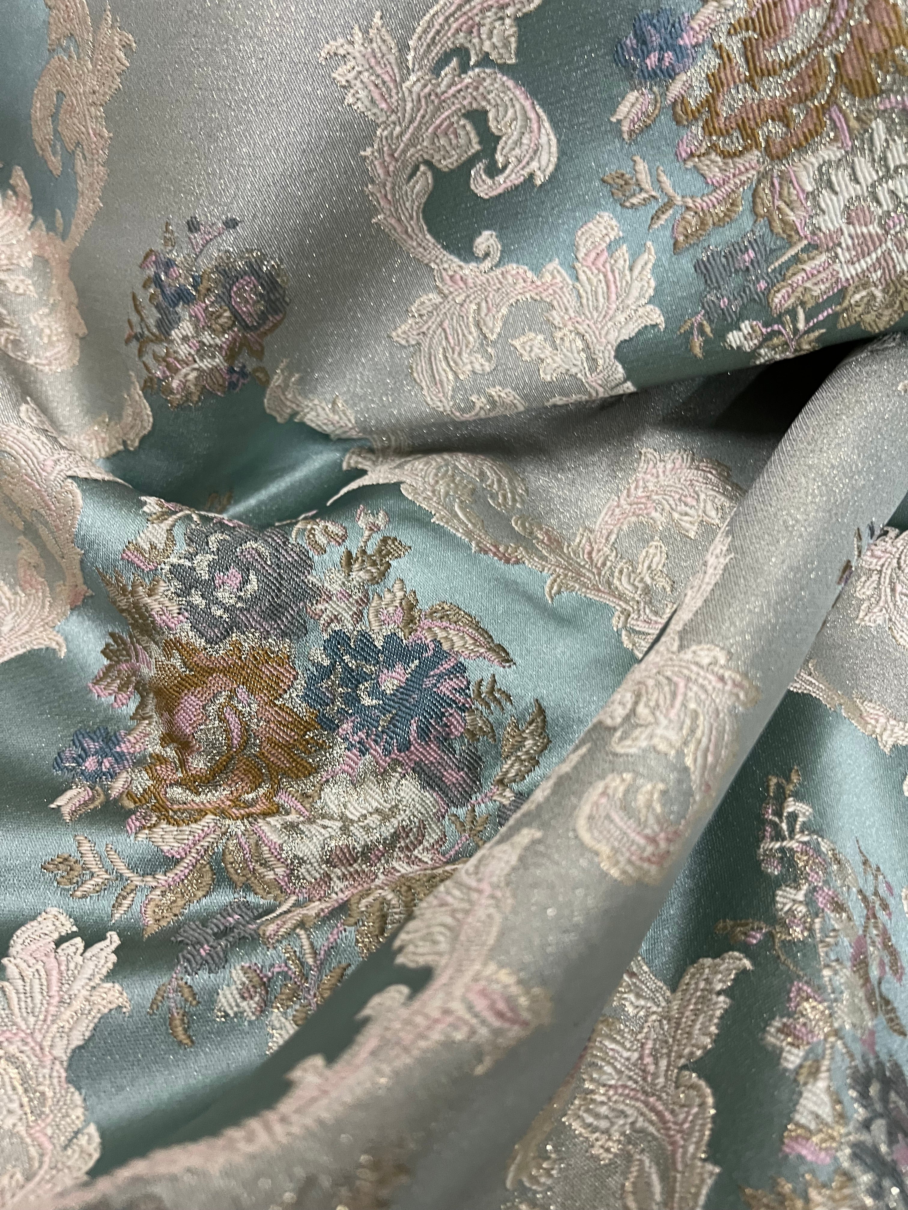 Jacquard in Victorian Floral Damask (Rococo Bloom)
