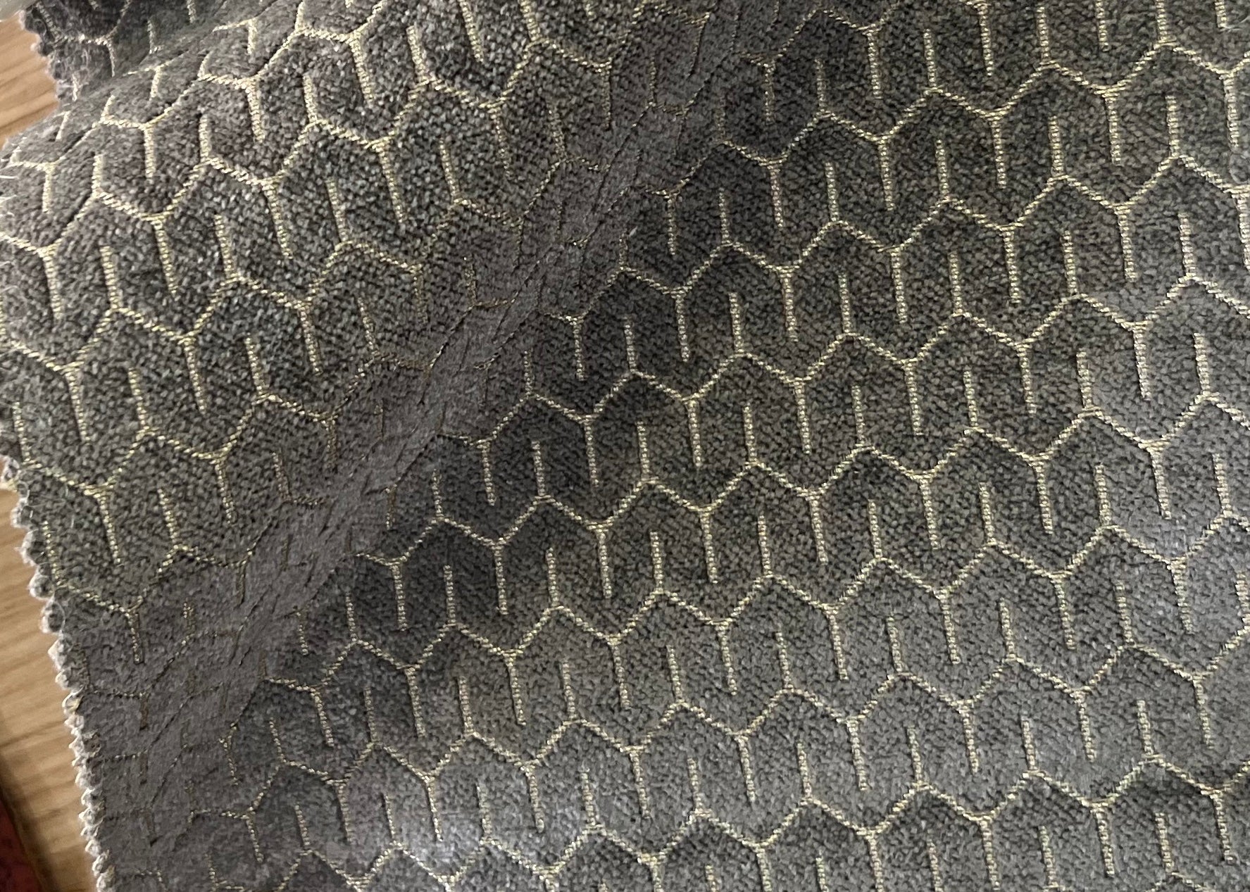 Chenille-Jacquard in Plain Self Design -  Sofa Upholstery (Urban Weave)