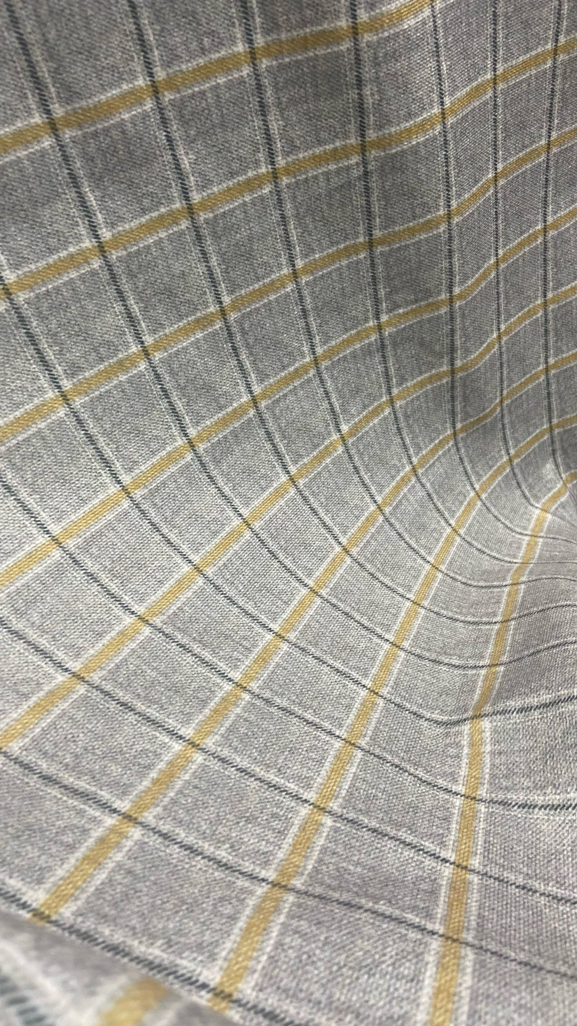 Velvet in Tattersall Plaid  Sofa Upholstery & Cushions