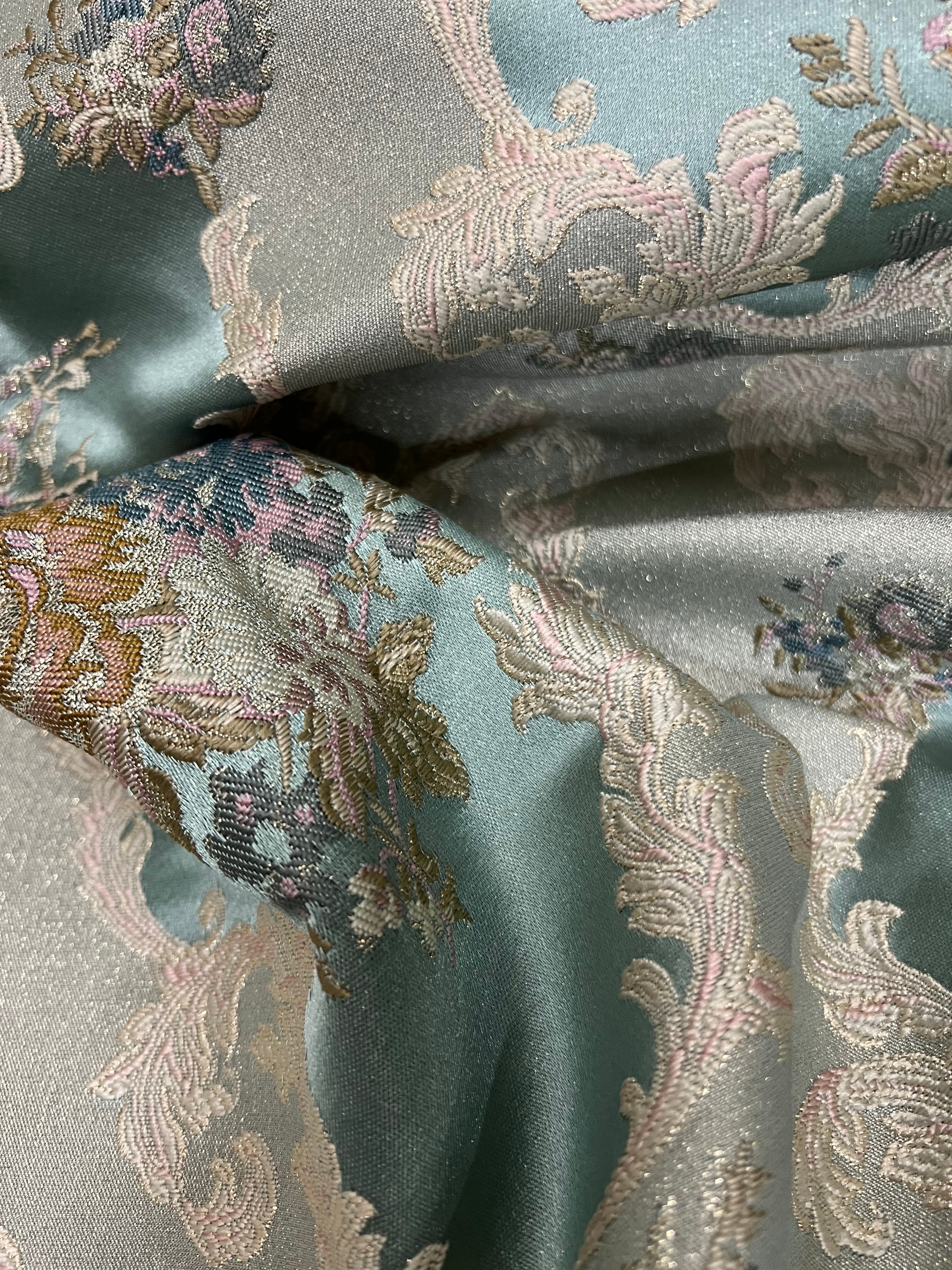 Jacquard in Victorian Floral Damask (Rococo Bloom)