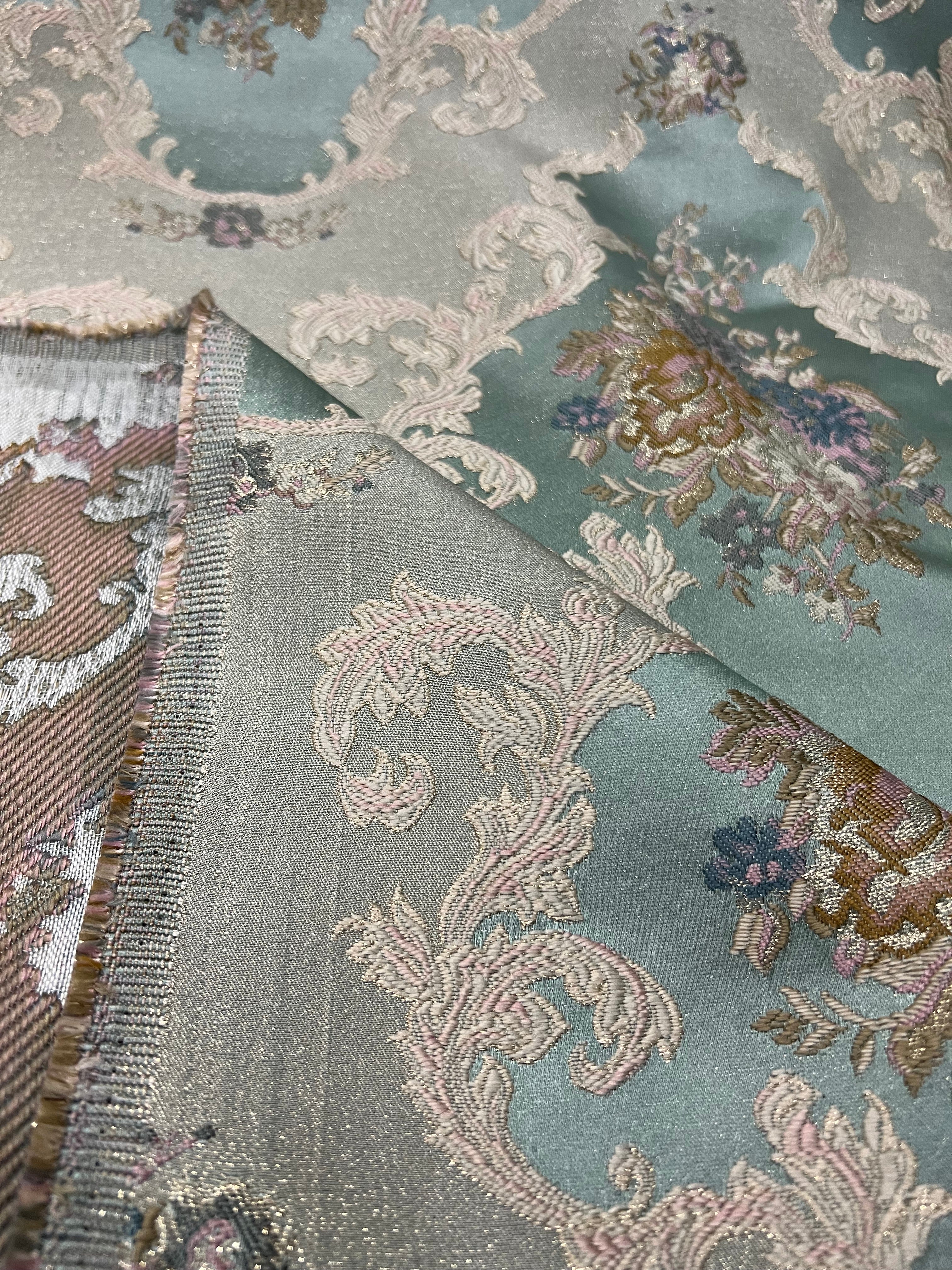 Jacquard in Victorian Floral Damask (Rococo Bloom)