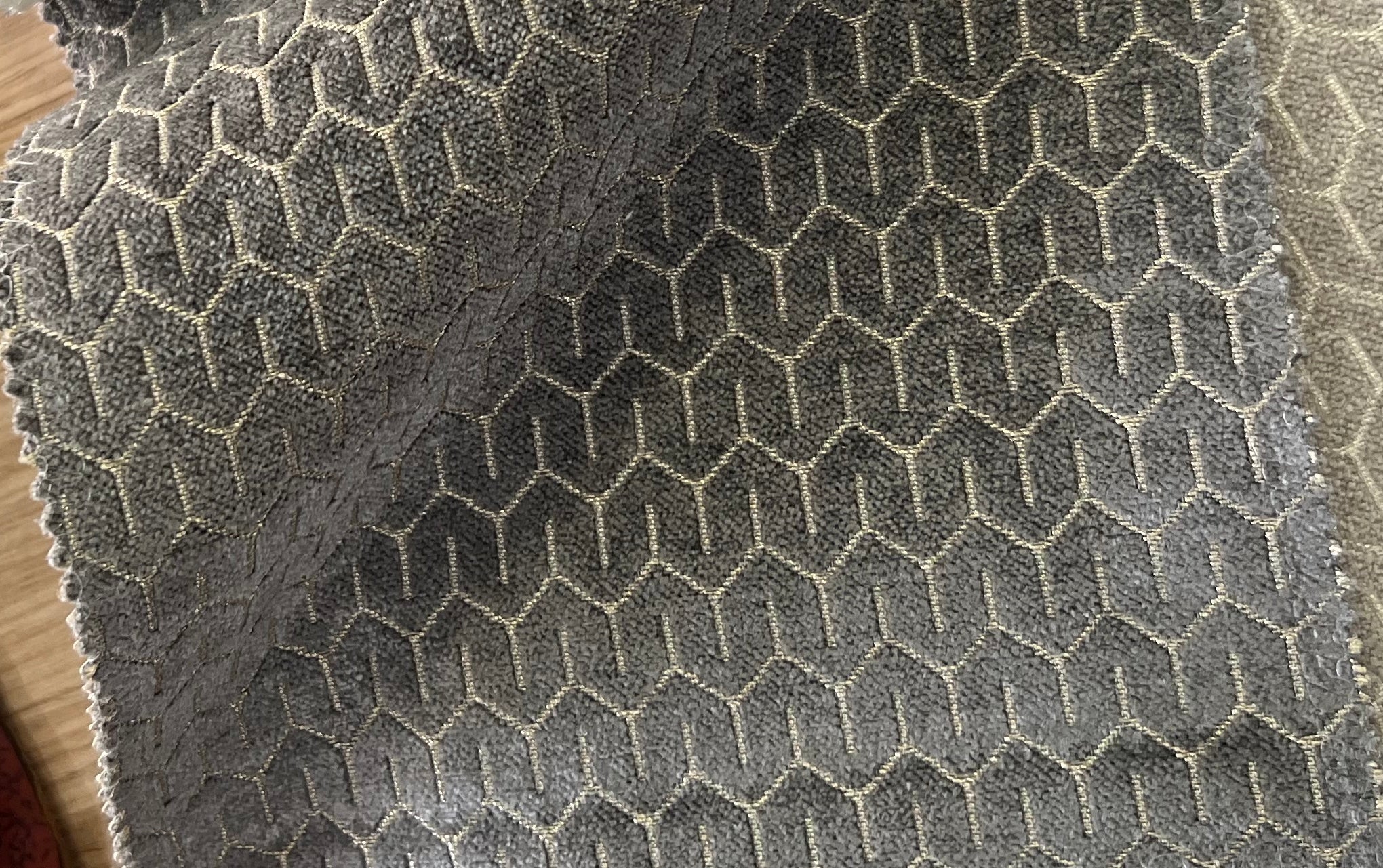 Chenille-Jacquard in Plain Self Design -  Sofa Upholstery (Urban Weave)