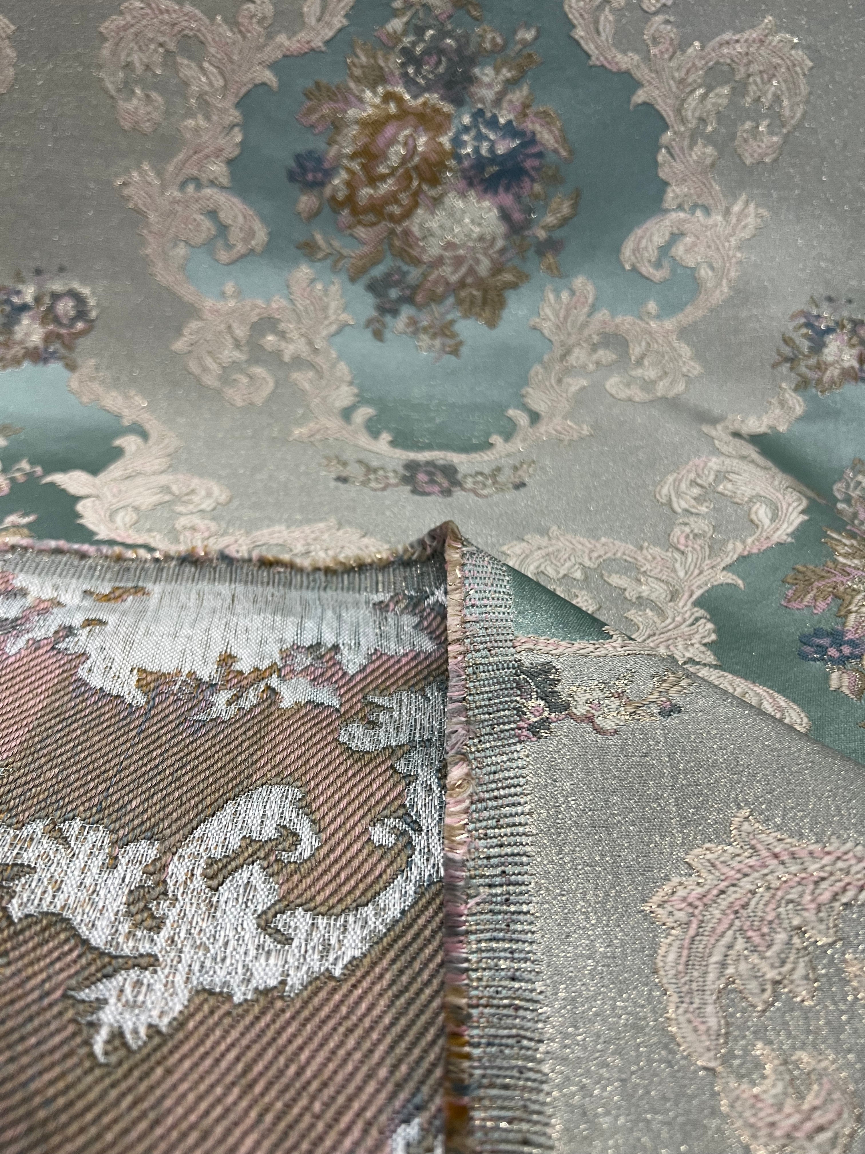 Jacquard in Victorian Floral Damask (Rococo Bloom)