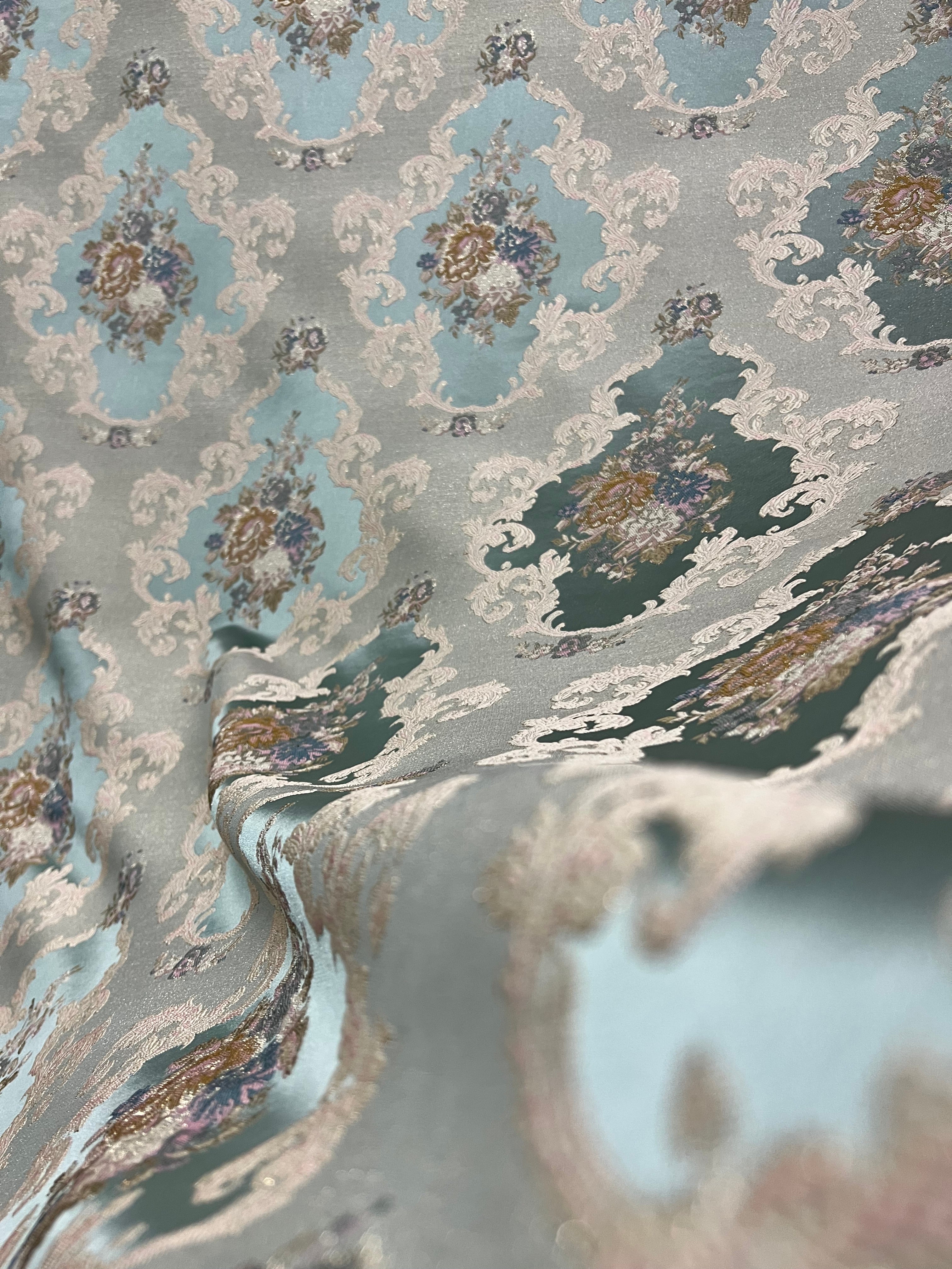 Jacquard in Victorian Floral Damask (Rococo Bloom)