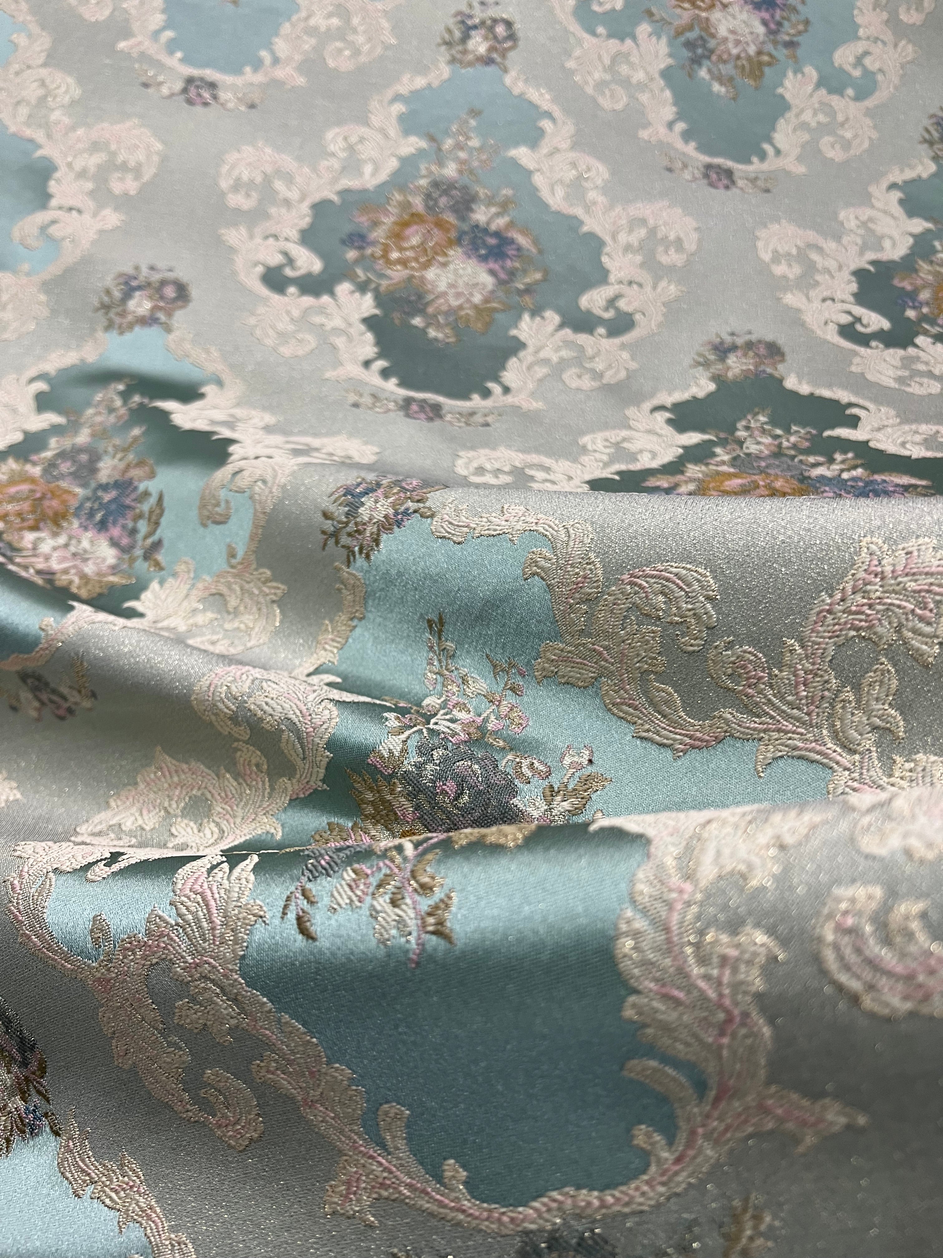 Jacquard in Victorian Floral Damask (Rococo Bloom)