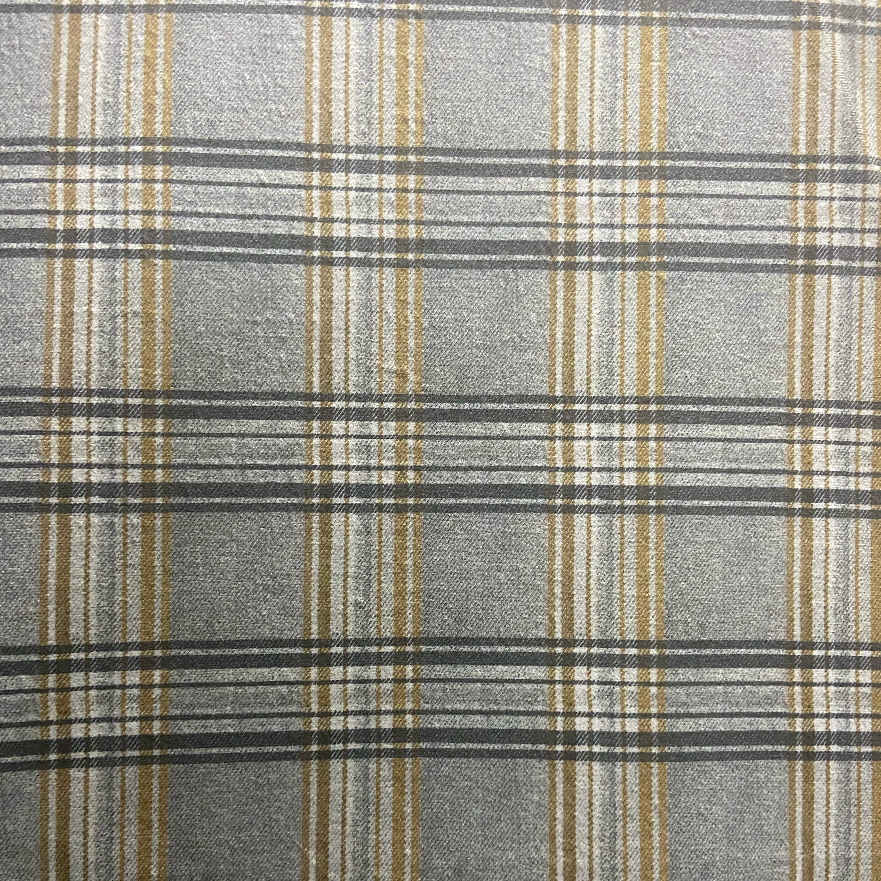 Velvet in Tartan Plaid  Upholstery & Sofa