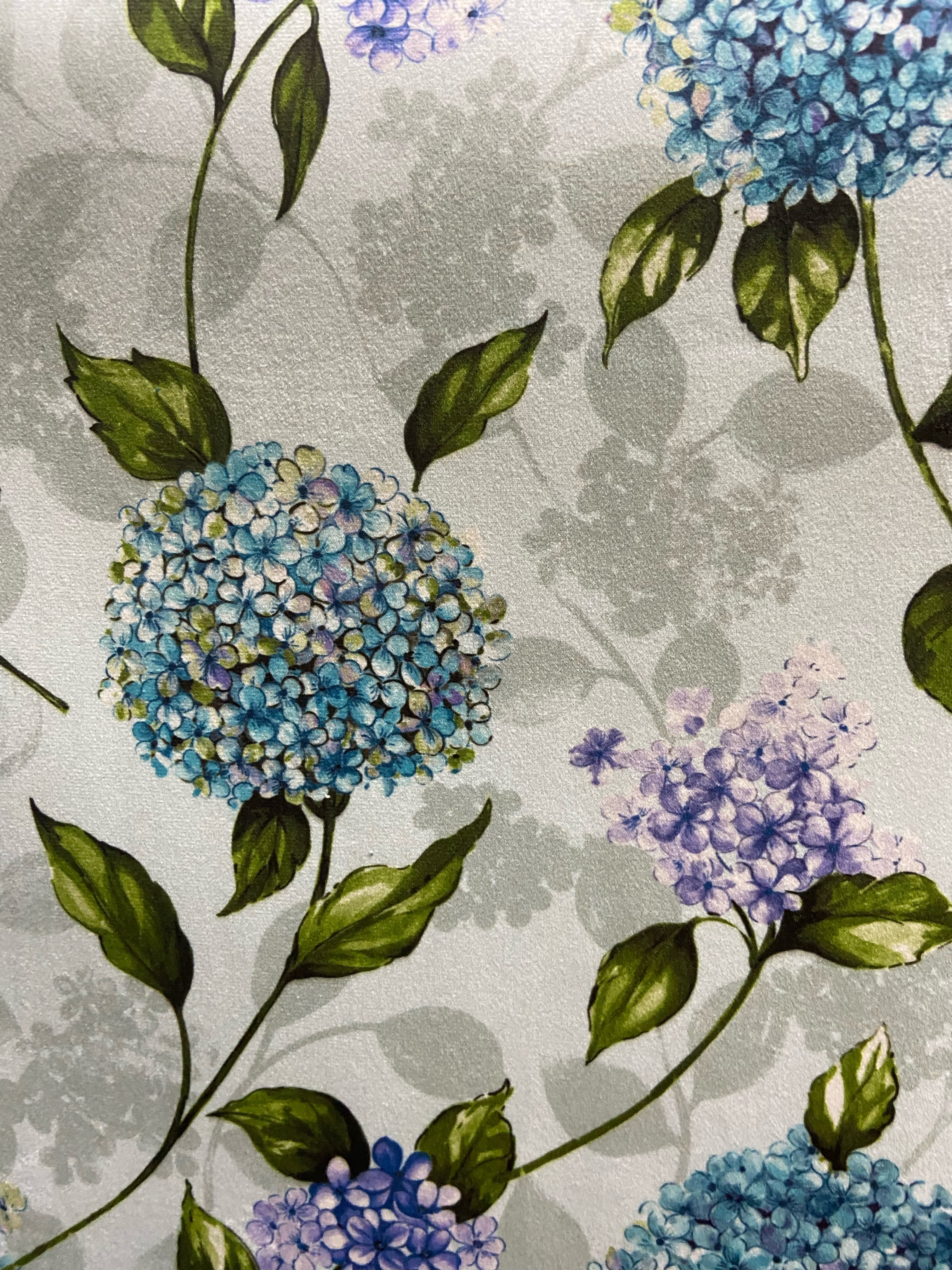 Velvet in Floral Upholstery & Curtains