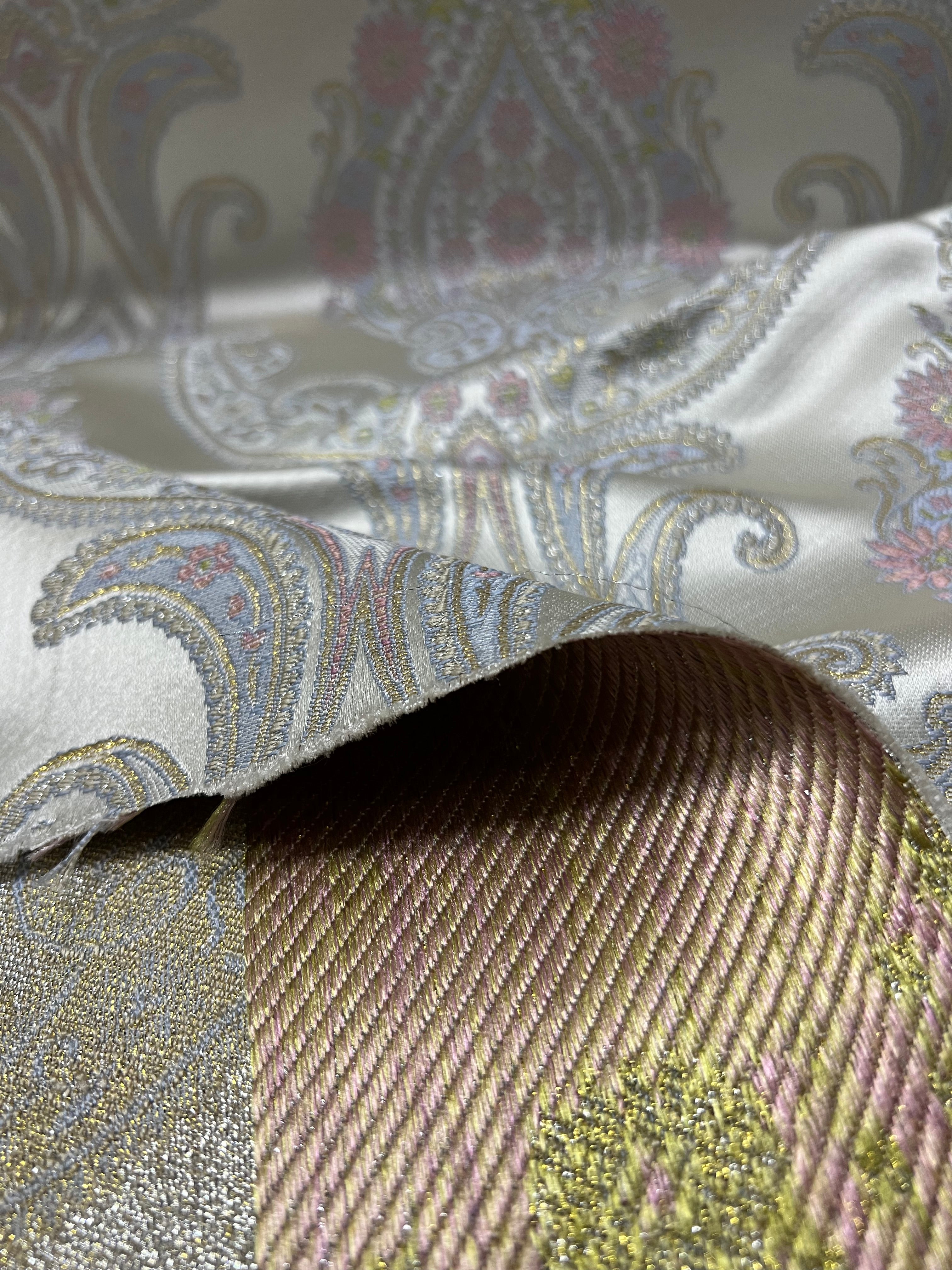 Jacquard in Victorian Damask –  Window Treatments (Rococo Bloom)
