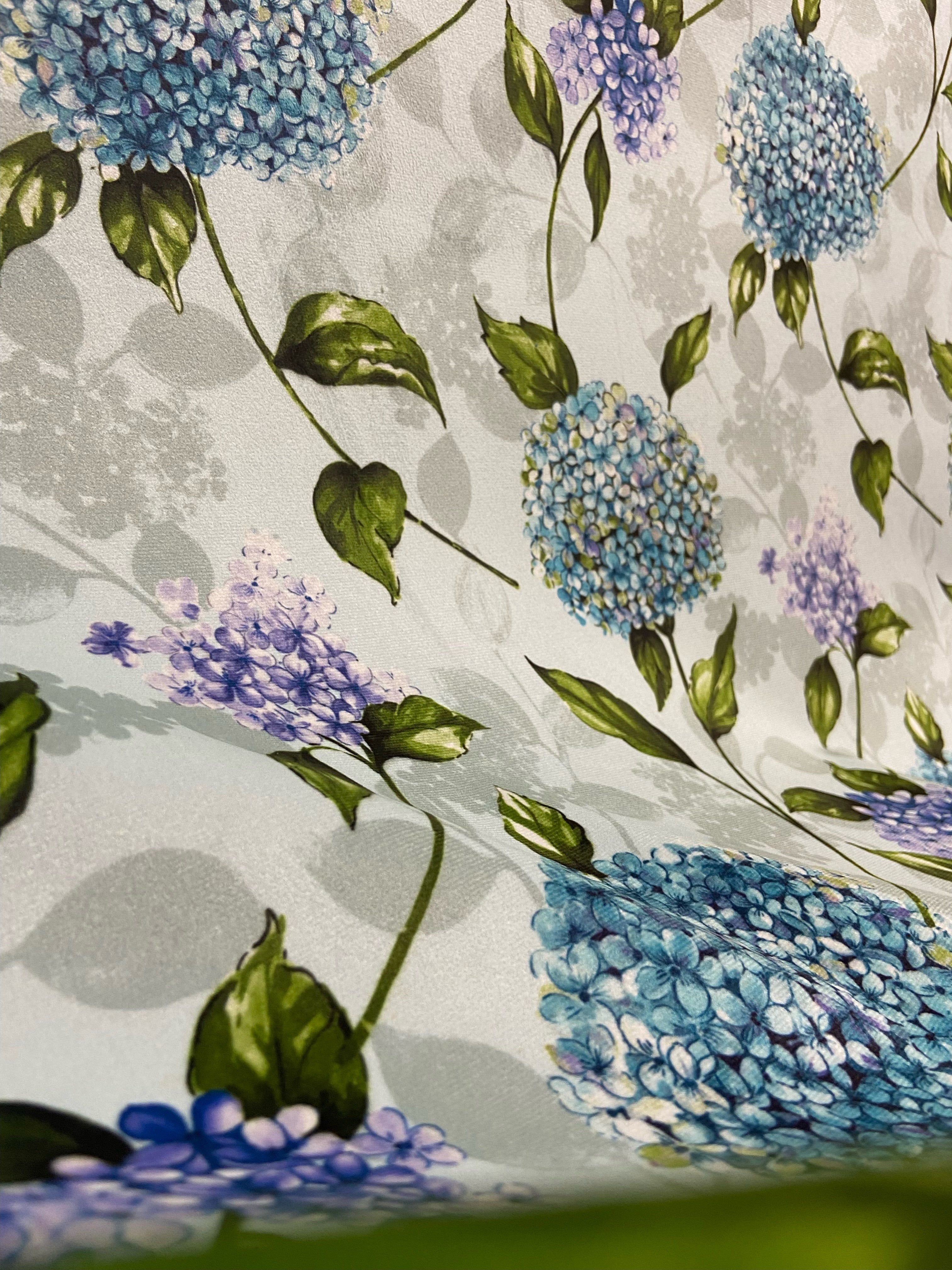 Velvet in Floral Upholstery & Curtains