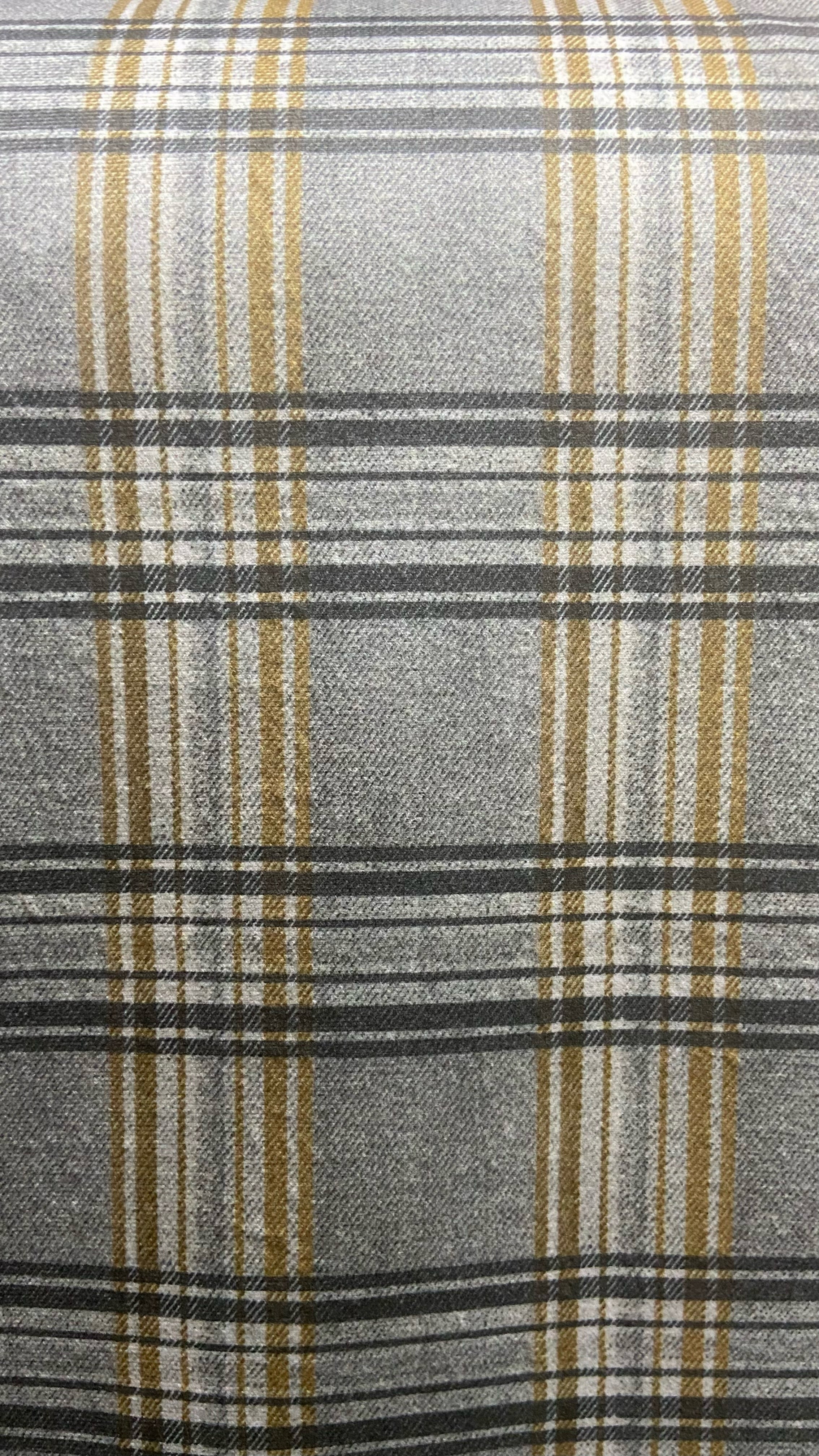 Velvet in Tartan Plaid  Upholstery & Sofa