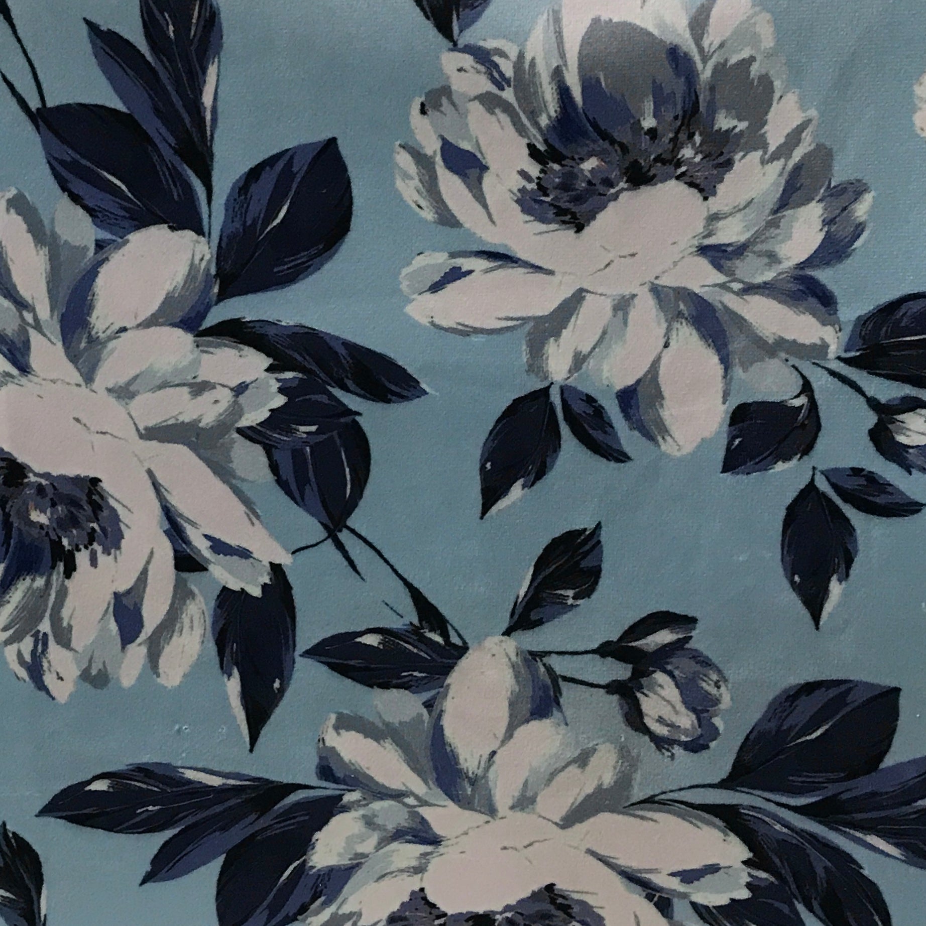 Velvet in Floral  Elegant Upholstery