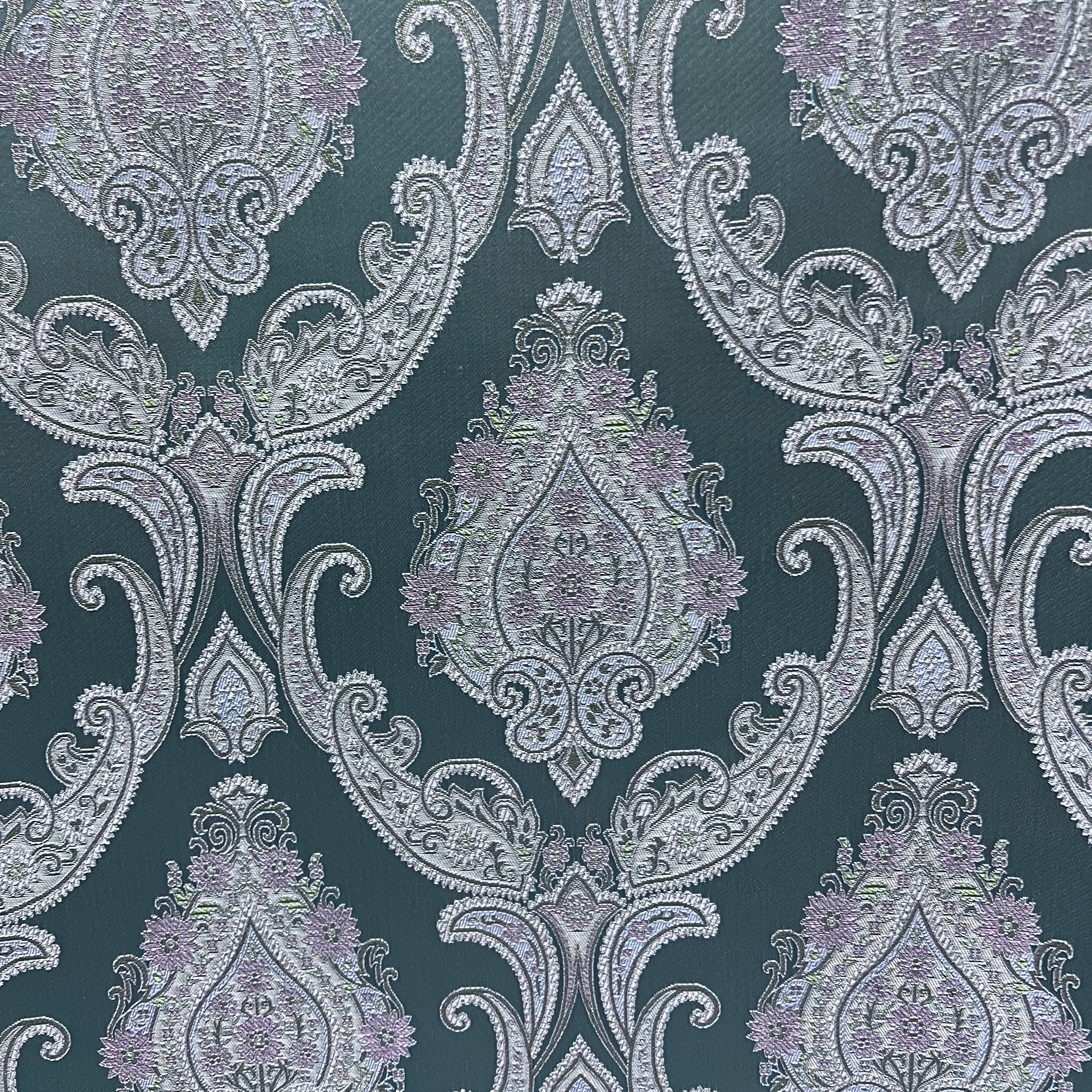 Jacquard in Victorian Damask –  Window Treatments (Rococo Bloom)