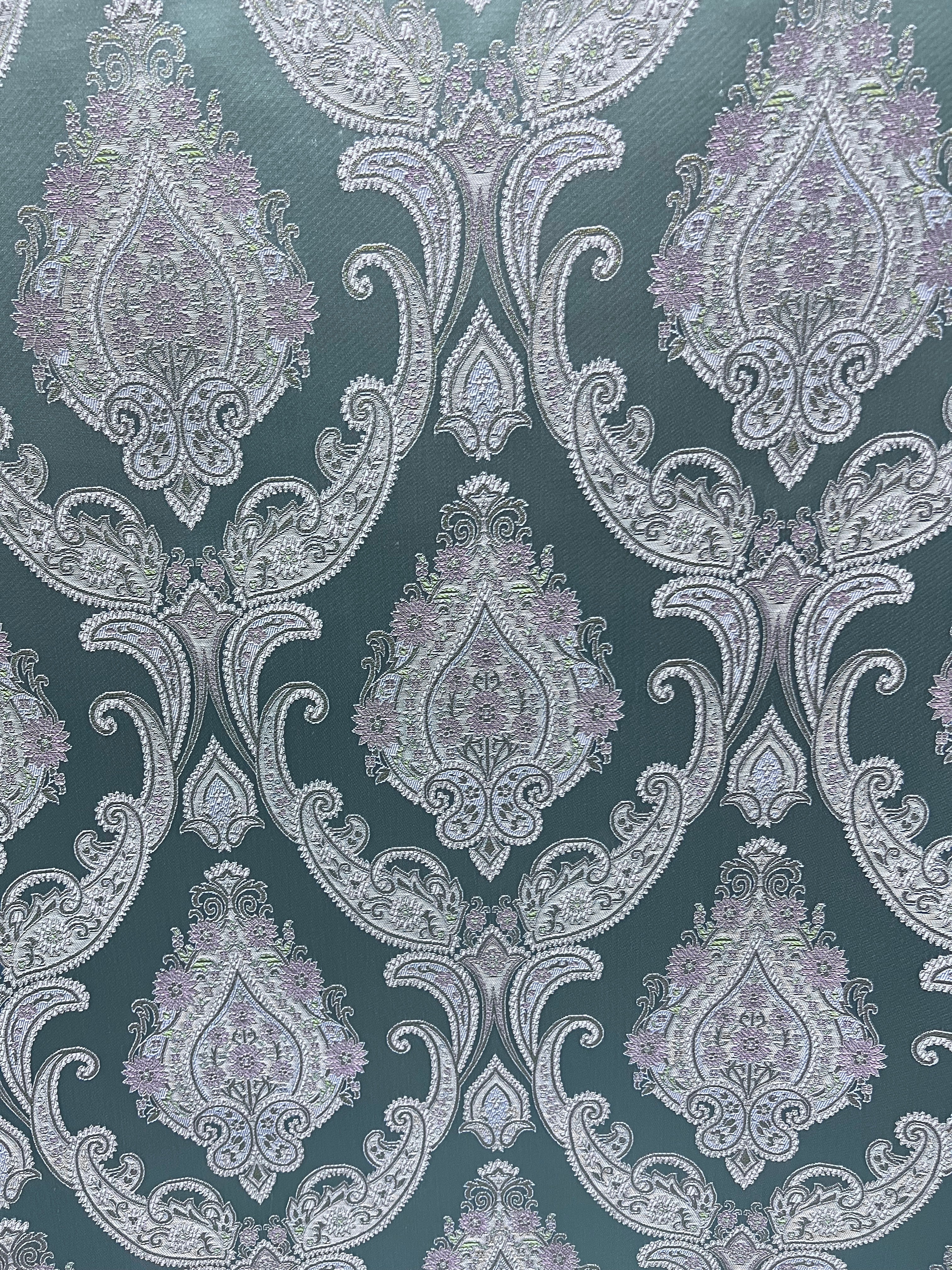 Jacquard in Victorian Damask –  Window Treatments (Rococo Bloom)