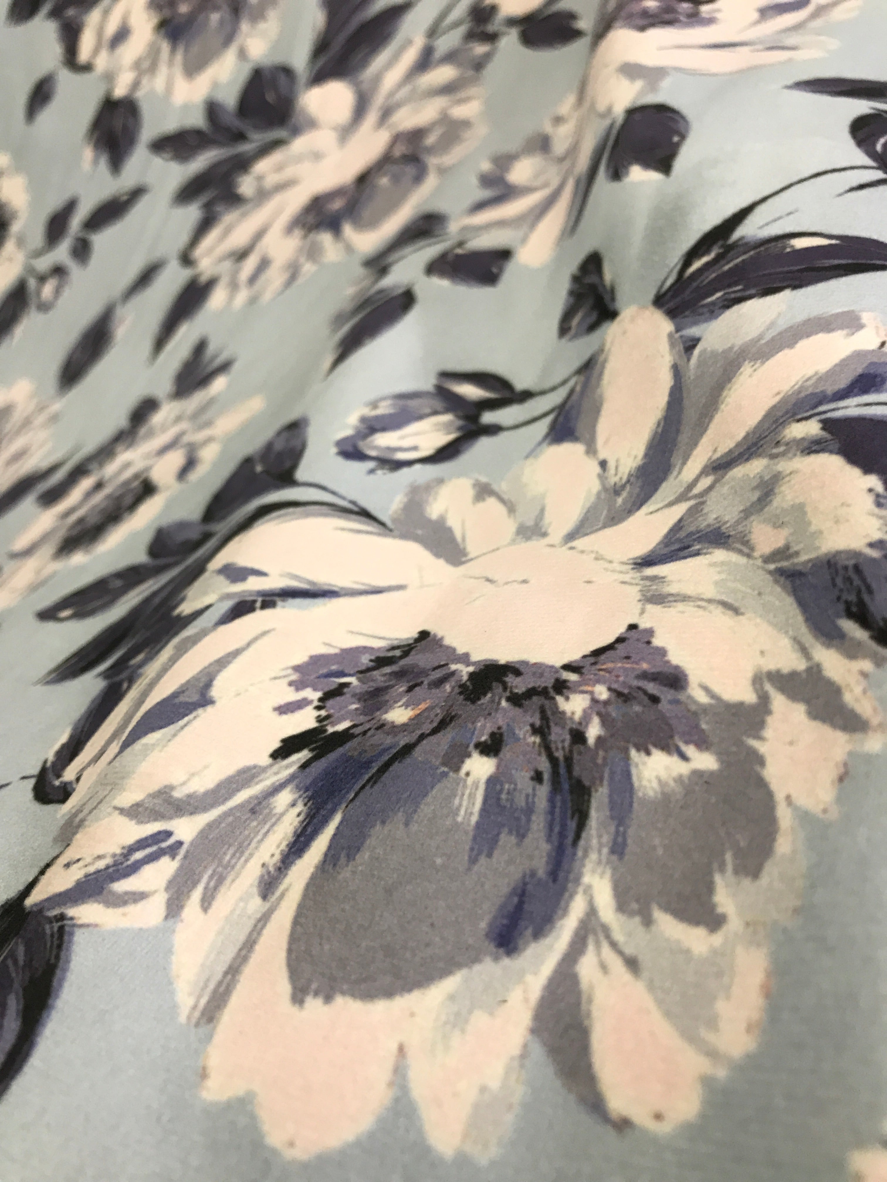 Velvet in Floral  Elegant Upholstery