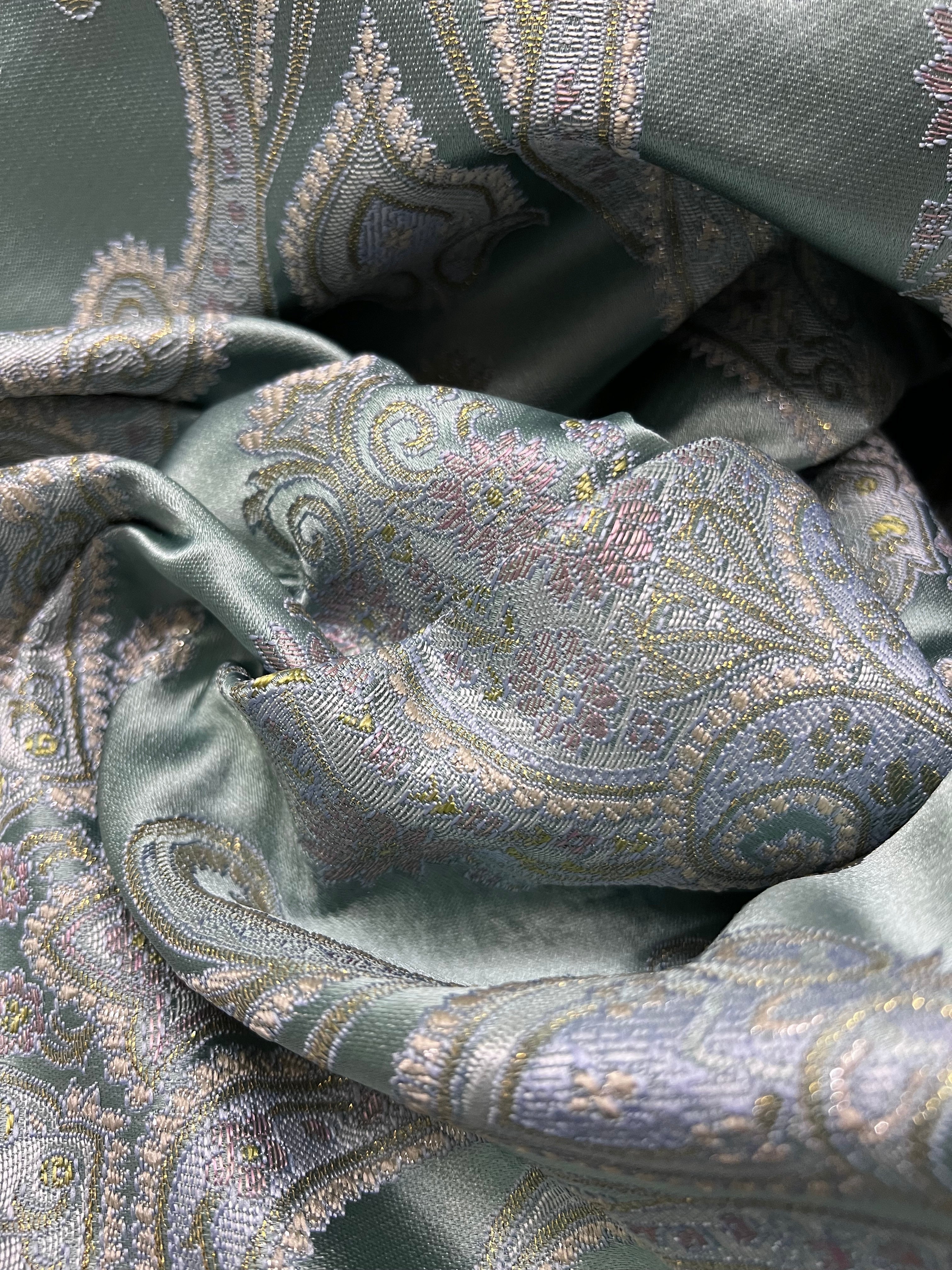 Jacquard in Victorian Damask –  Window Treatments (Rococo Bloom)