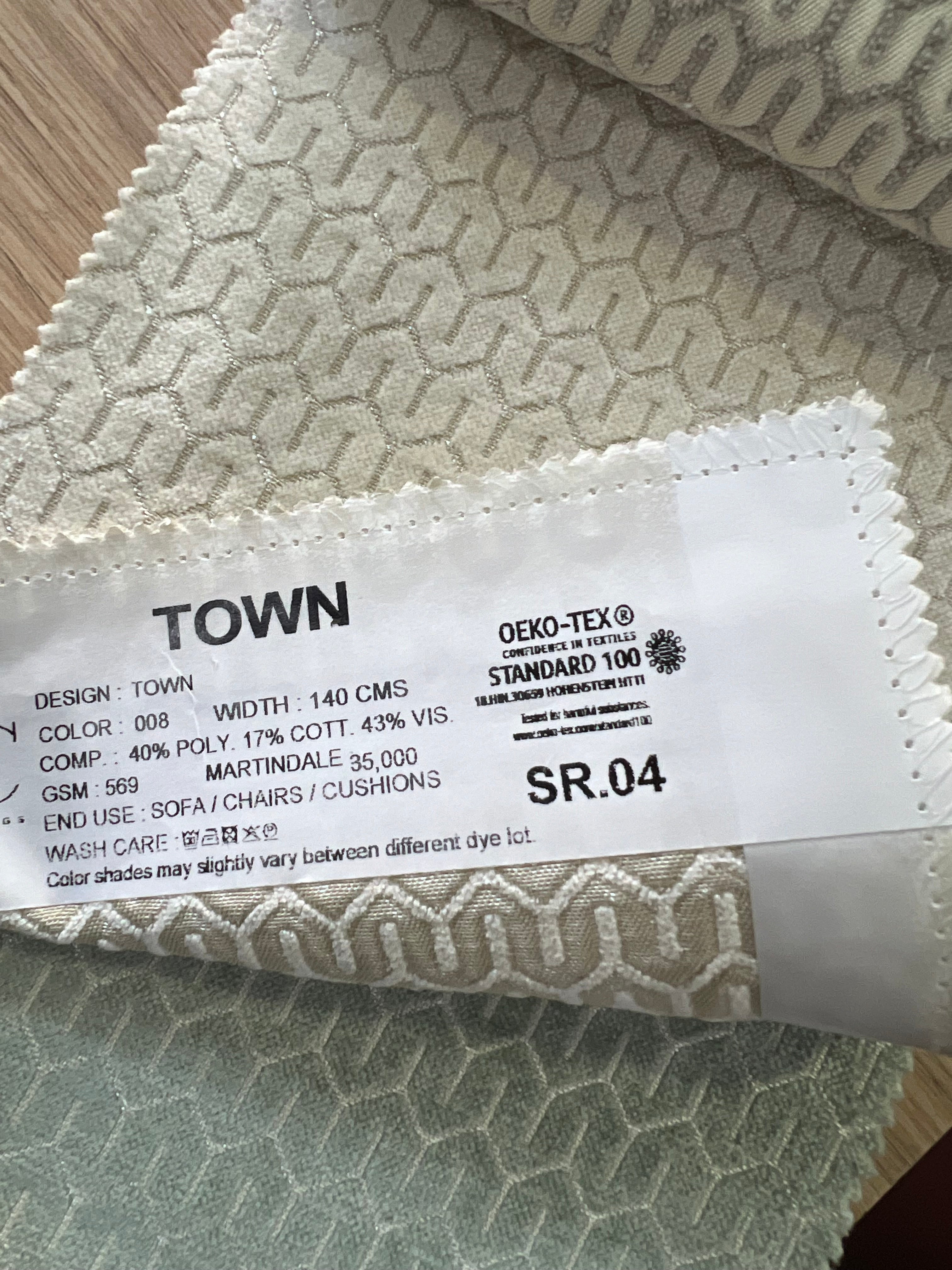 Chenille-Jacquard in Plain Self Design -  Sofa Upholstery (Urban Weave)