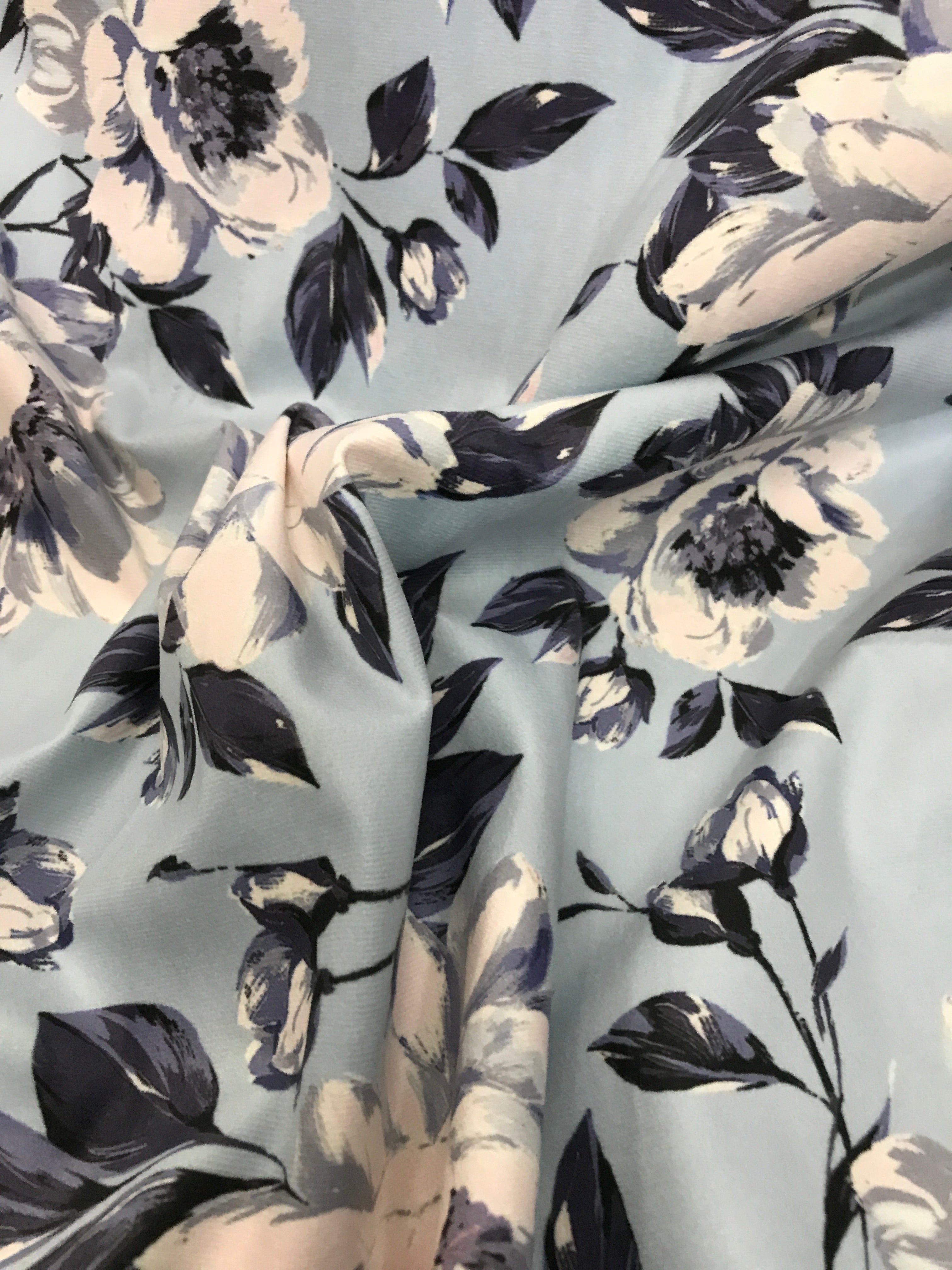Velvet in Floral  Elegant Upholstery