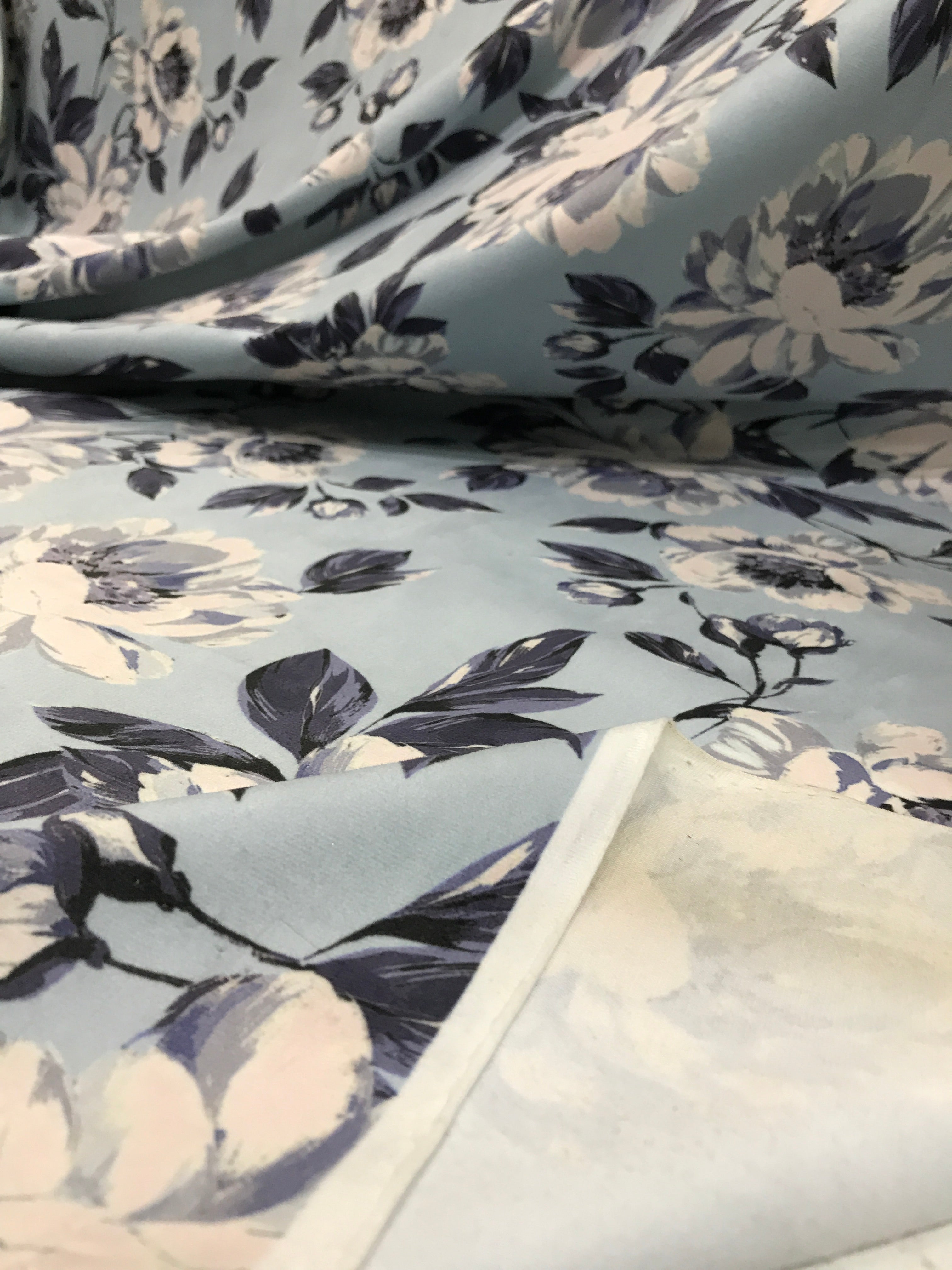 Velvet in Floral  Elegant Upholstery
