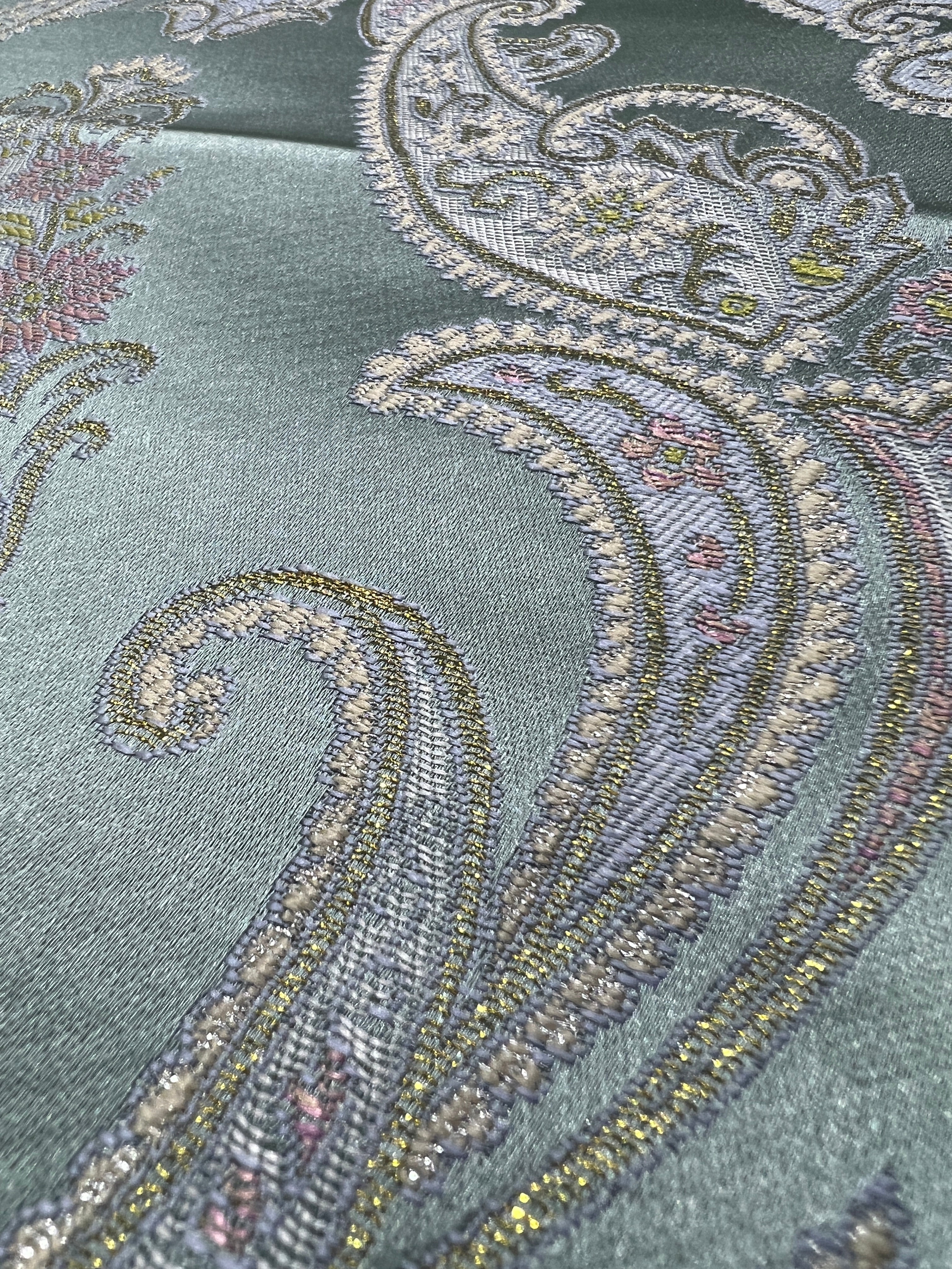 Jacquard in Victorian Damask –  Window Treatments (Rococo Bloom)