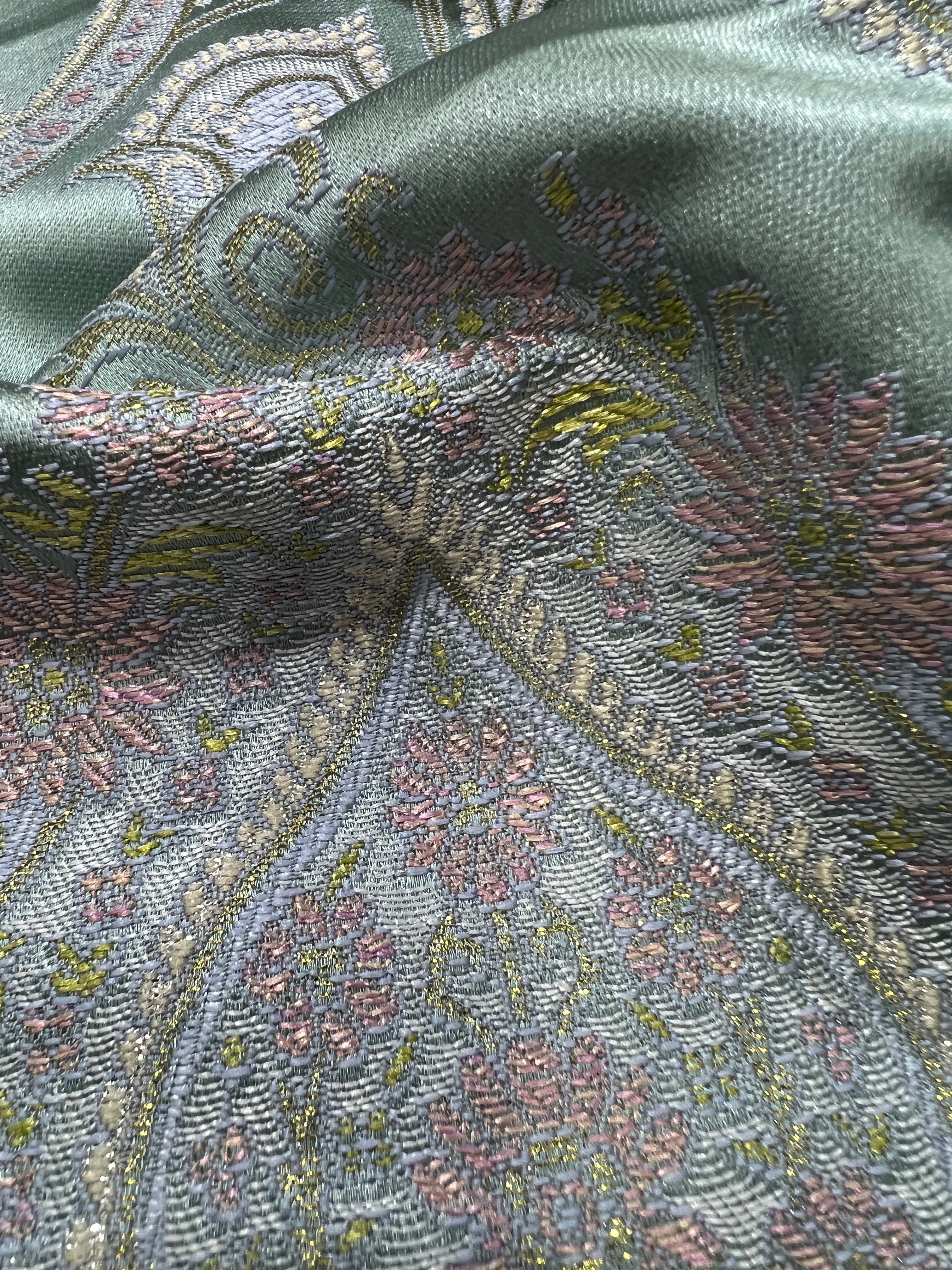 Jacquard in Victorian Damask –  Window Treatments (Rococo Bloom)