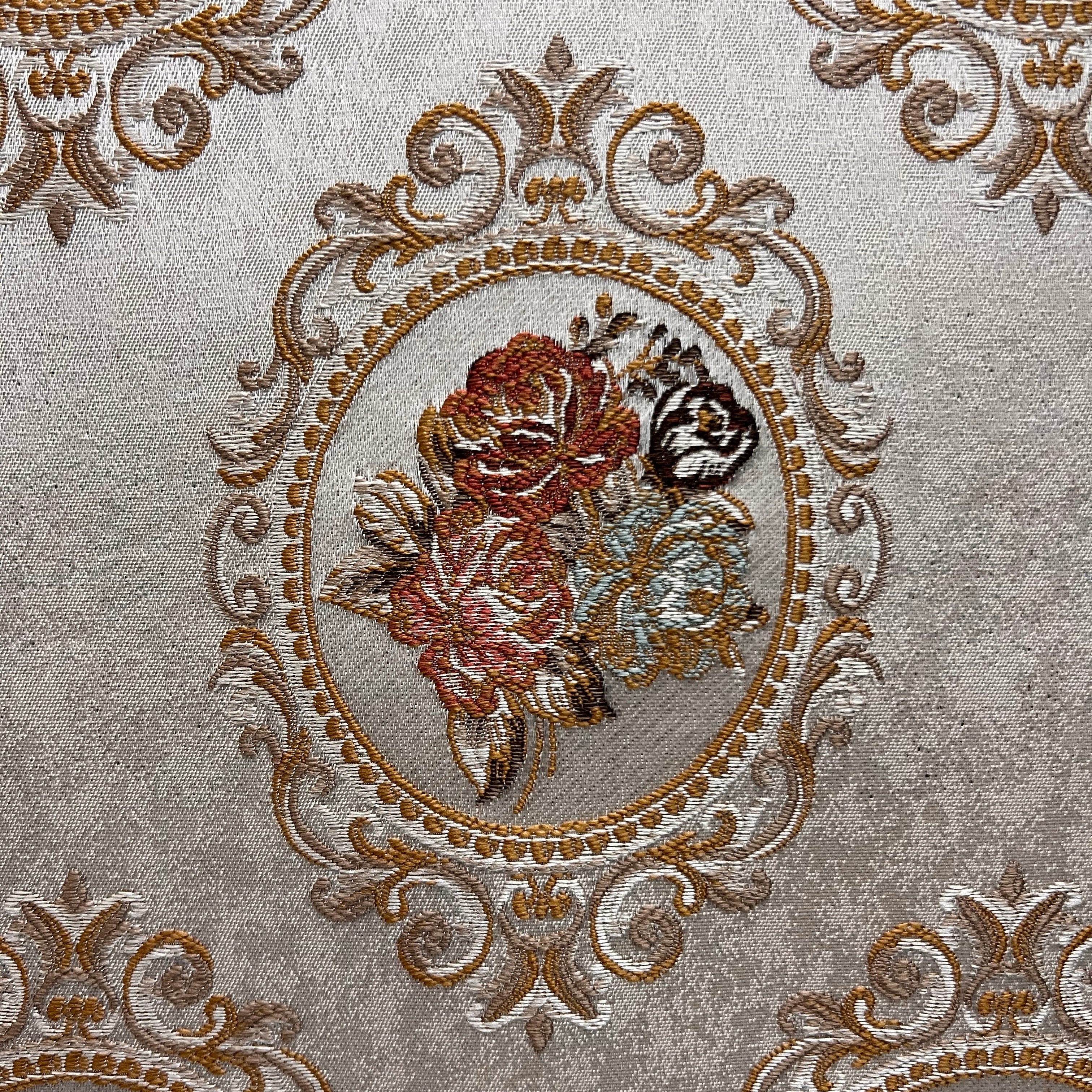 Jacquard in Victorian Mirror Floral - Dining Chairs (Heritage Bloom)