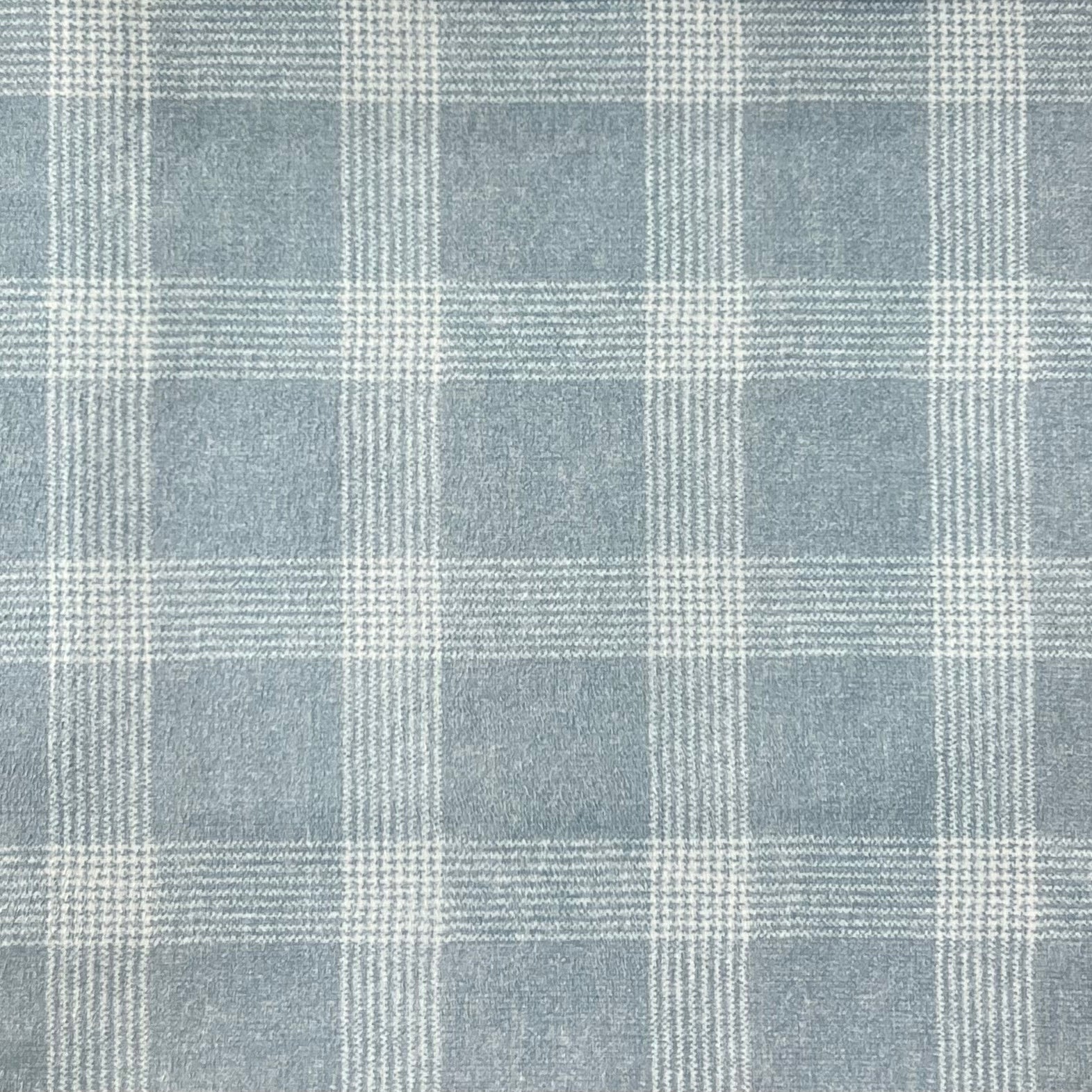 Velvet in Tartan Upholstery