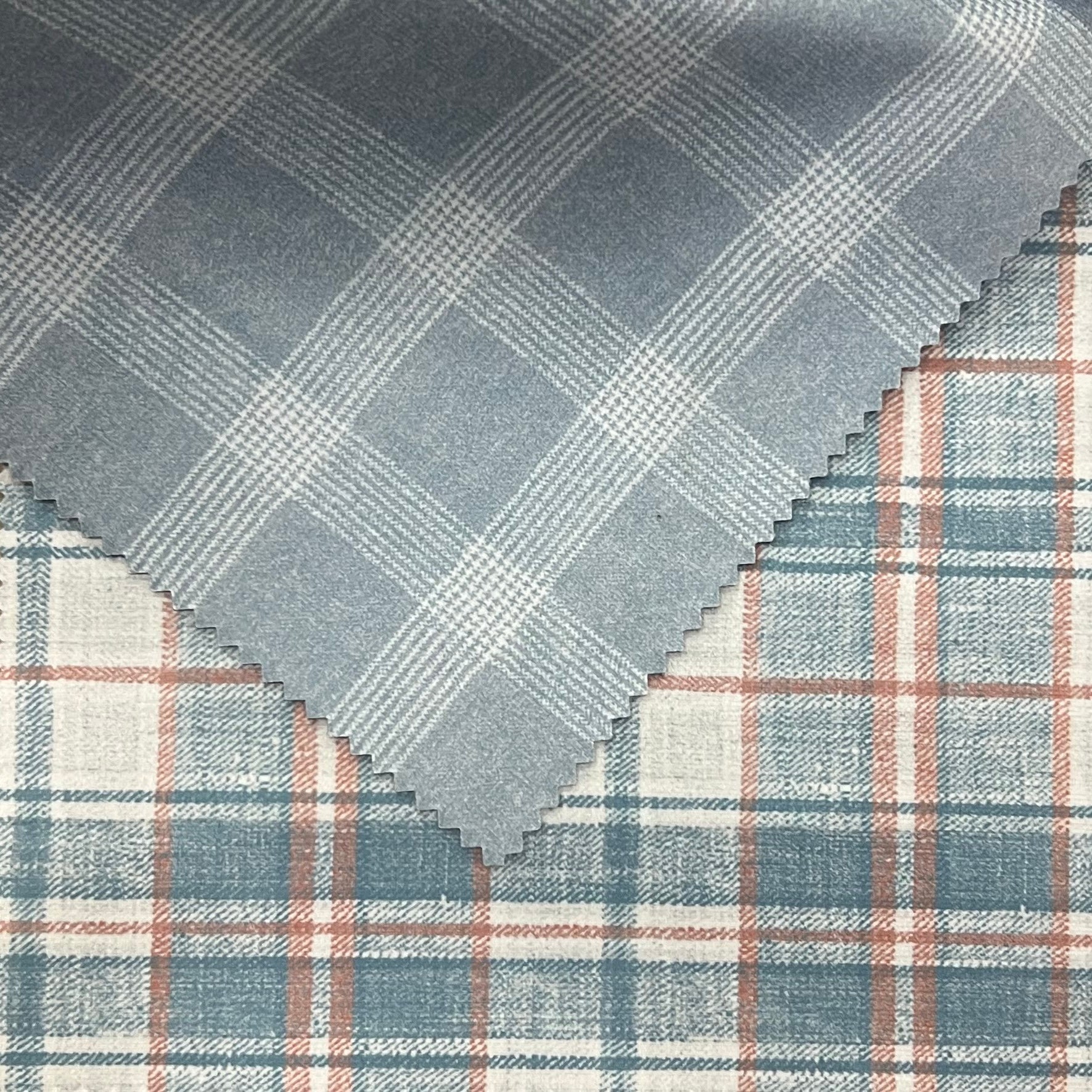 Velvet in Tartan Upholstery