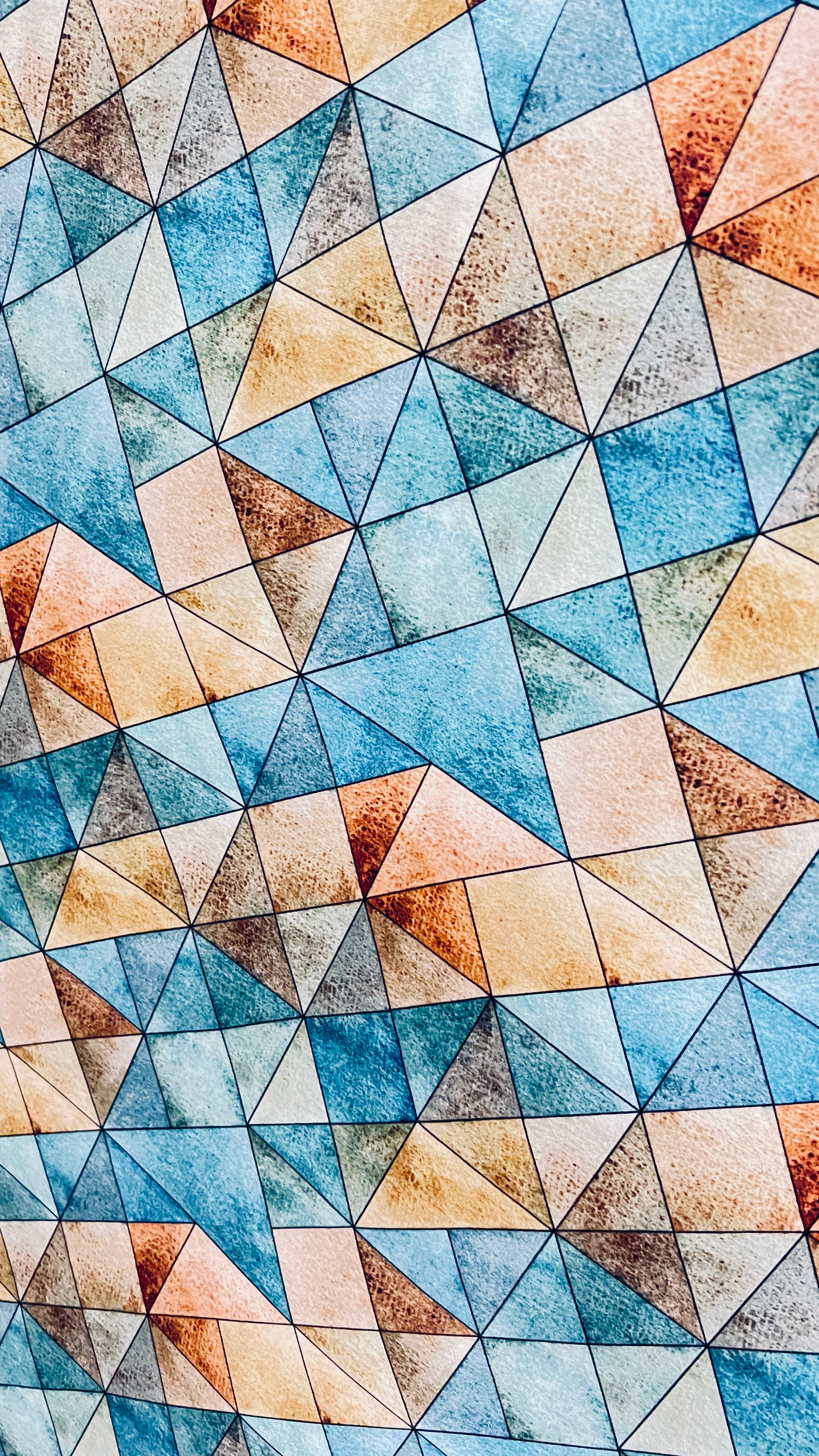 Velvet in Geometric Upholstery