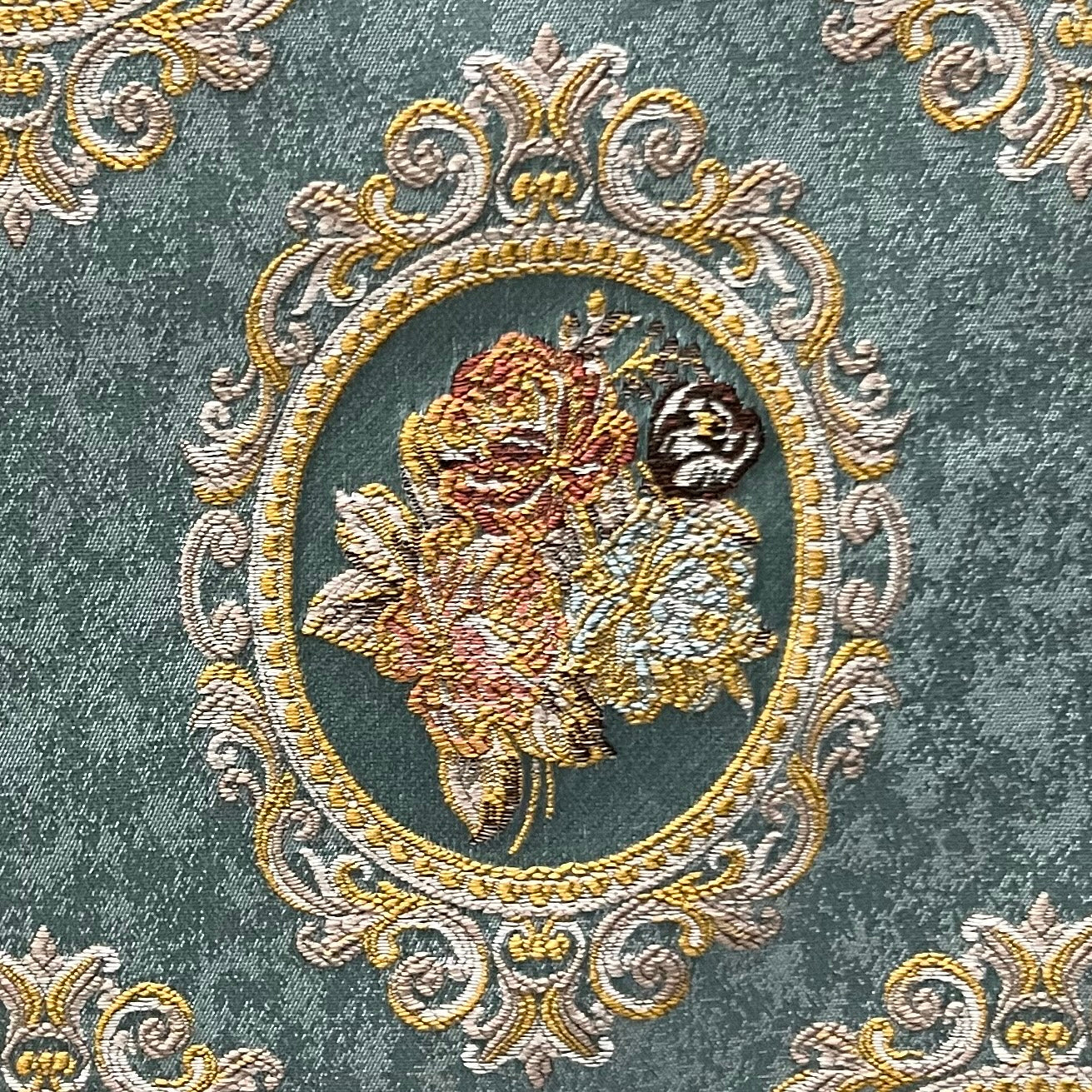 Jacquard in Victorian Mirror Floral - Dining Chairs (Heritage Bloom)